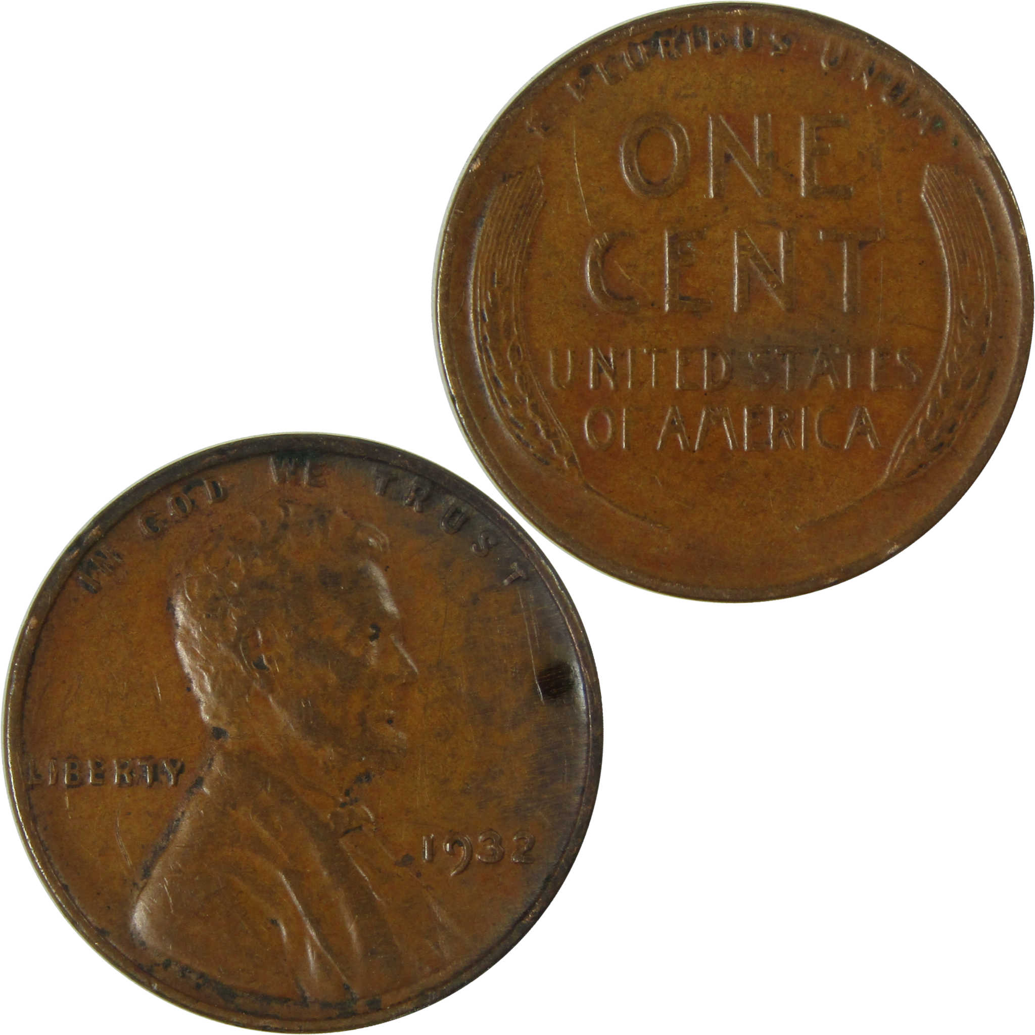 1932 Lincoln Wheat Cent XF EF Extremely Fine Penny 1c Coin SKU:I26763