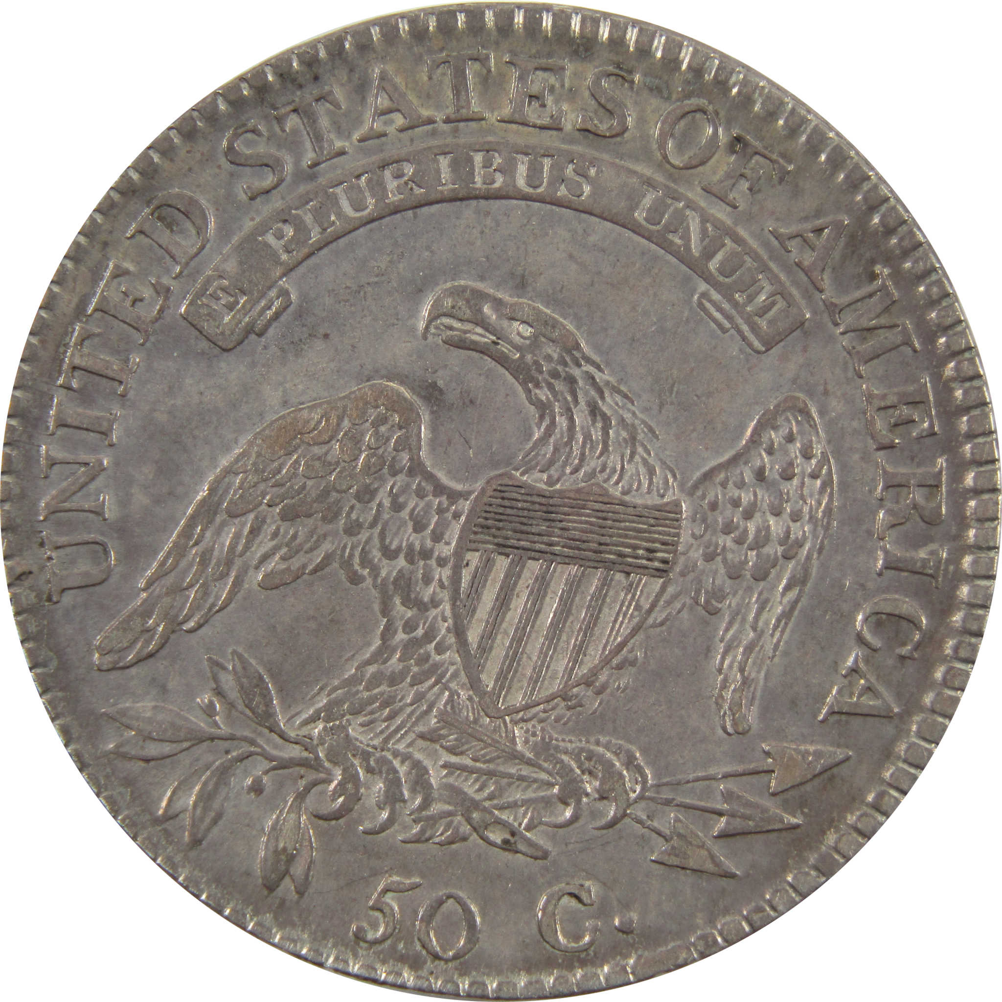 1817 Capped Bust Half Dollar XF EF 89.24% Silver 50c SKU:I10335