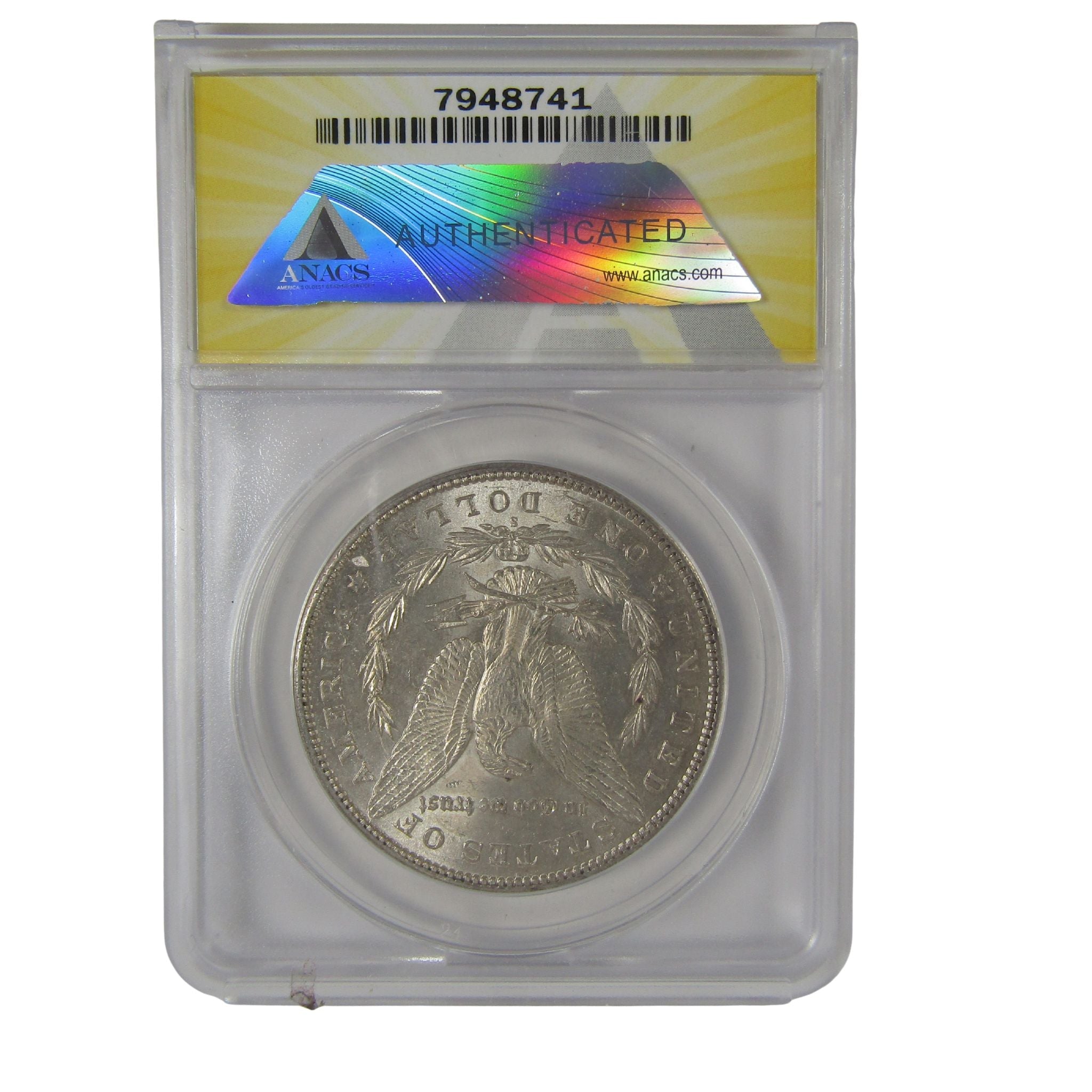 1899 S Morgan Dollar AU 58 ANACS Silver $1 Coin SKU:I23048 - Morgan coin - Morgan silver dollar - Morgan silver dollar for sale - Profile Coins &amp; Collectibles