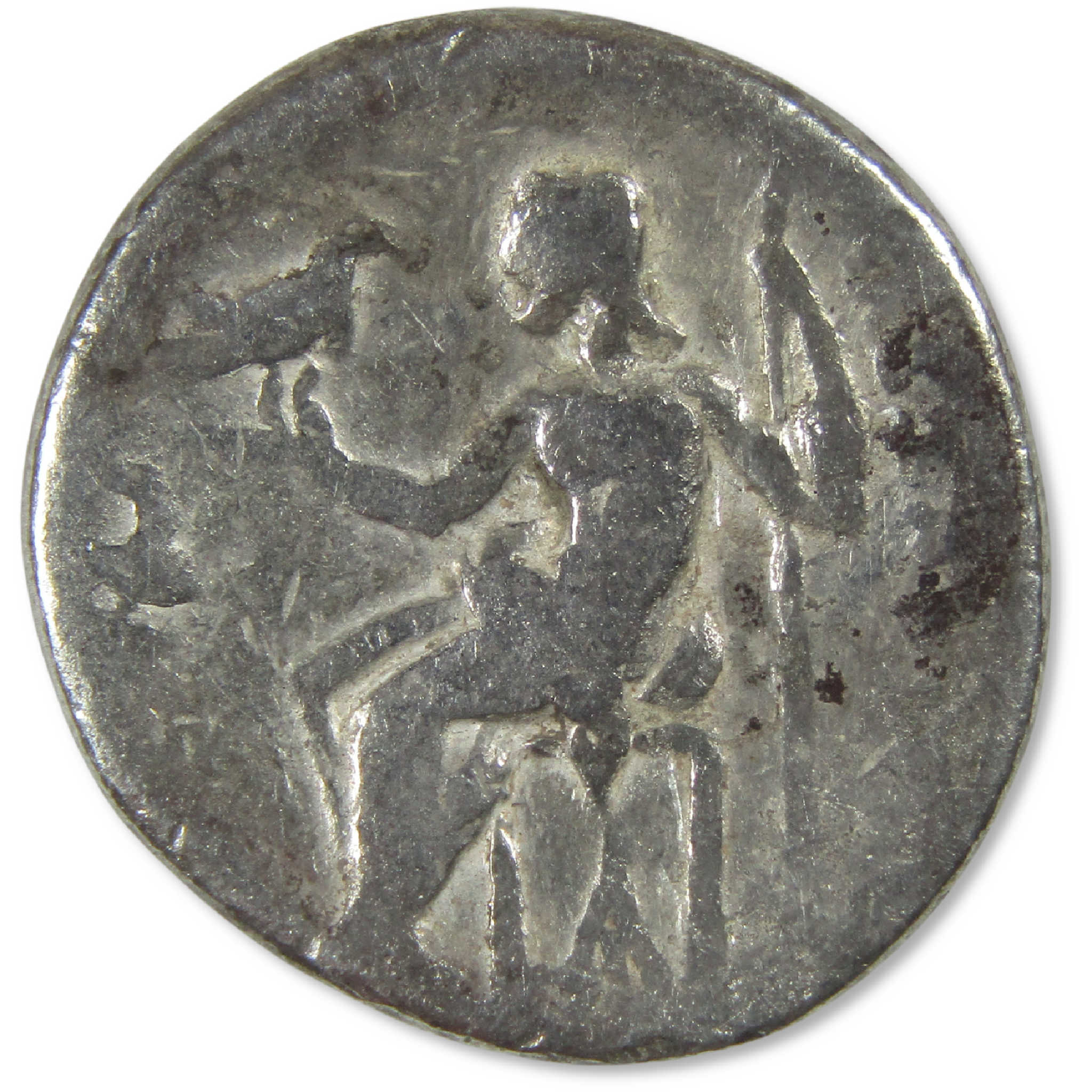 336-275 BC Alexander III Kingdom of Macedon Silver Drachm VG/F Ancient