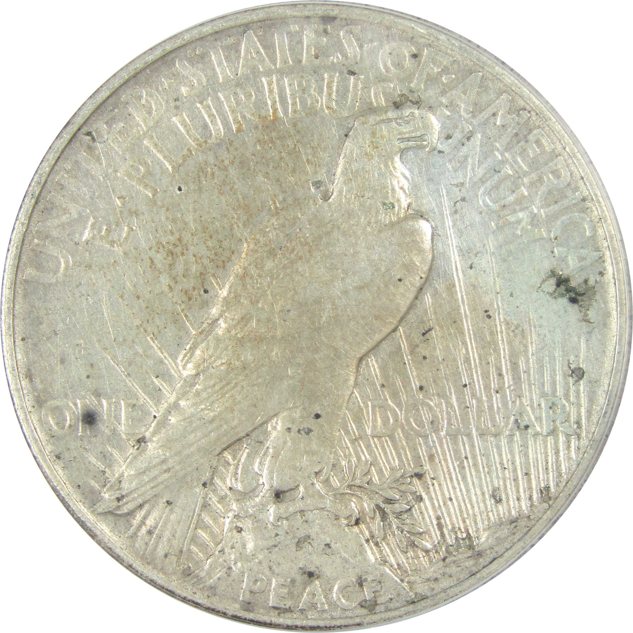 1921 High Relief Peace Dollar EF 40 Details ANACS Silver $1 SKU:I16236