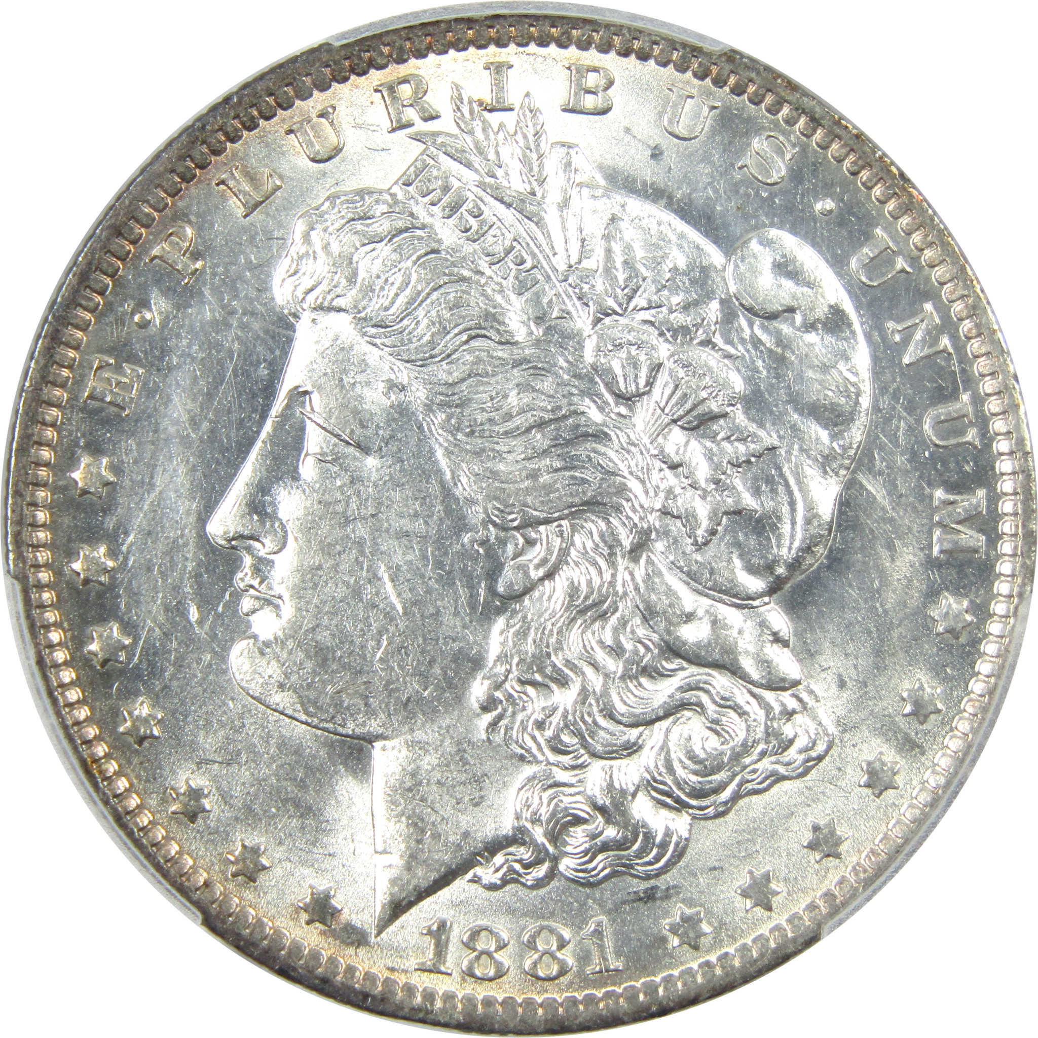 1881 O Morgan Dollar AU 58 PCGS Silver $1 Coin SKU:I14313 - Morgan coin - Morgan silver dollar - Morgan silver dollar for sale - Profile Coins &amp; Collectibles