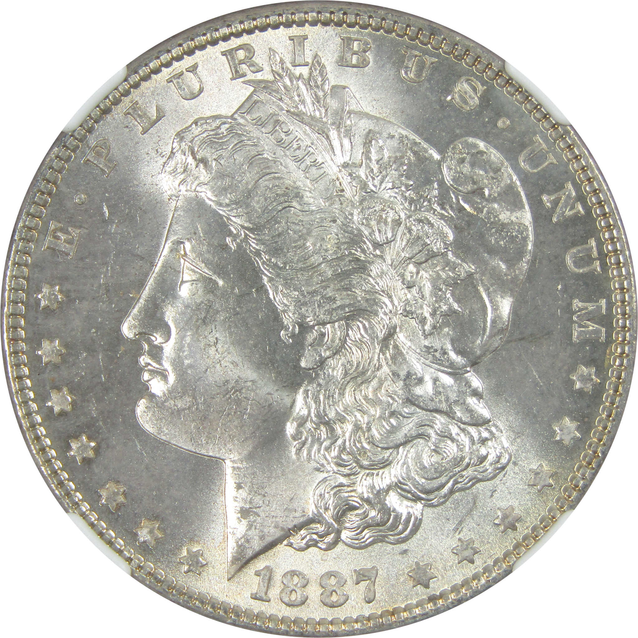 1887 Morgan Dollar MS 64 NGC Silver $1 Uncirculated Coin SKU:I15687 - Morgan coin - Morgan silver dollar - Morgan silver dollar for sale - Profile Coins &amp; Collectibles