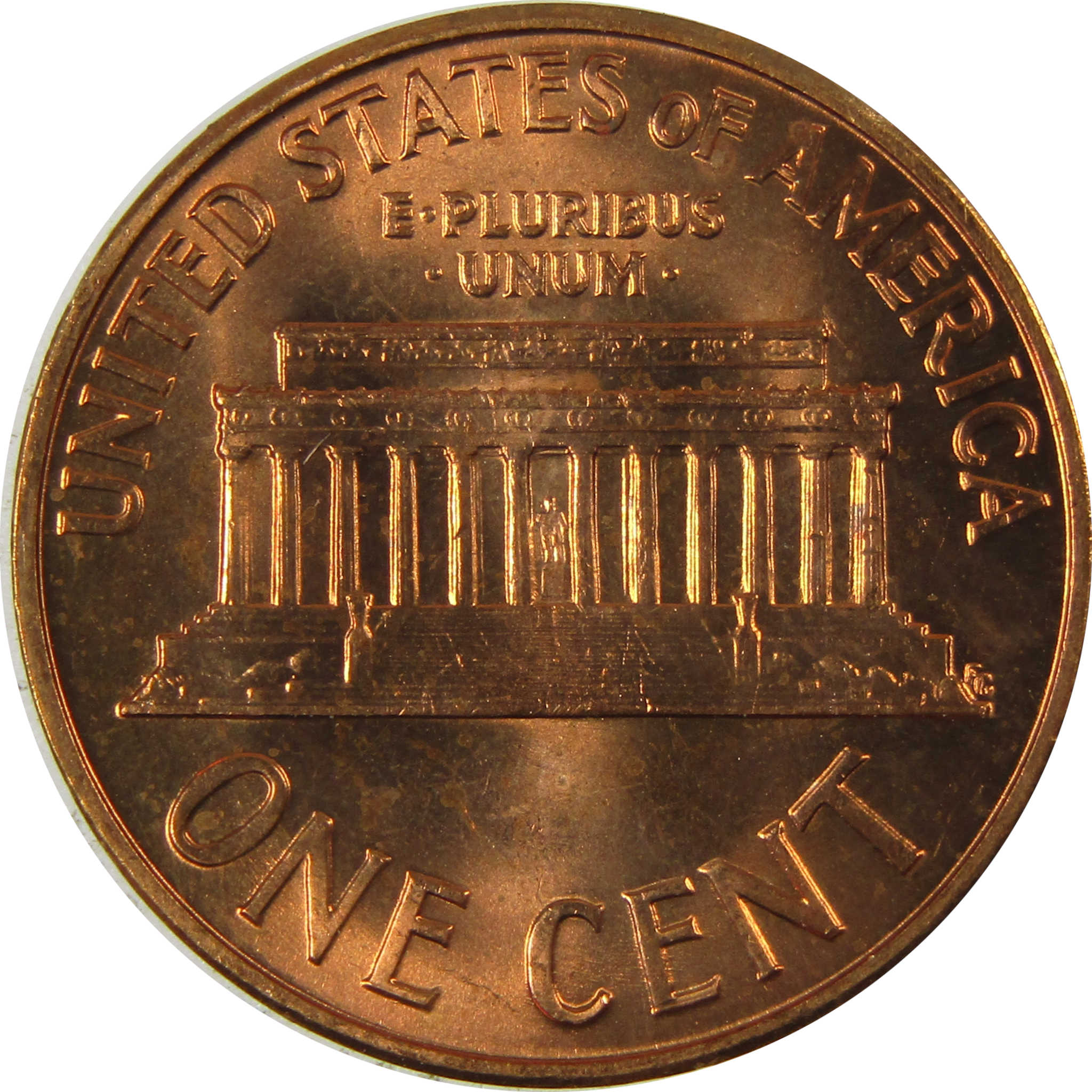 1960 Small Date Lincoln Memorial 1c Uncirculated Mint State SKU:I26581