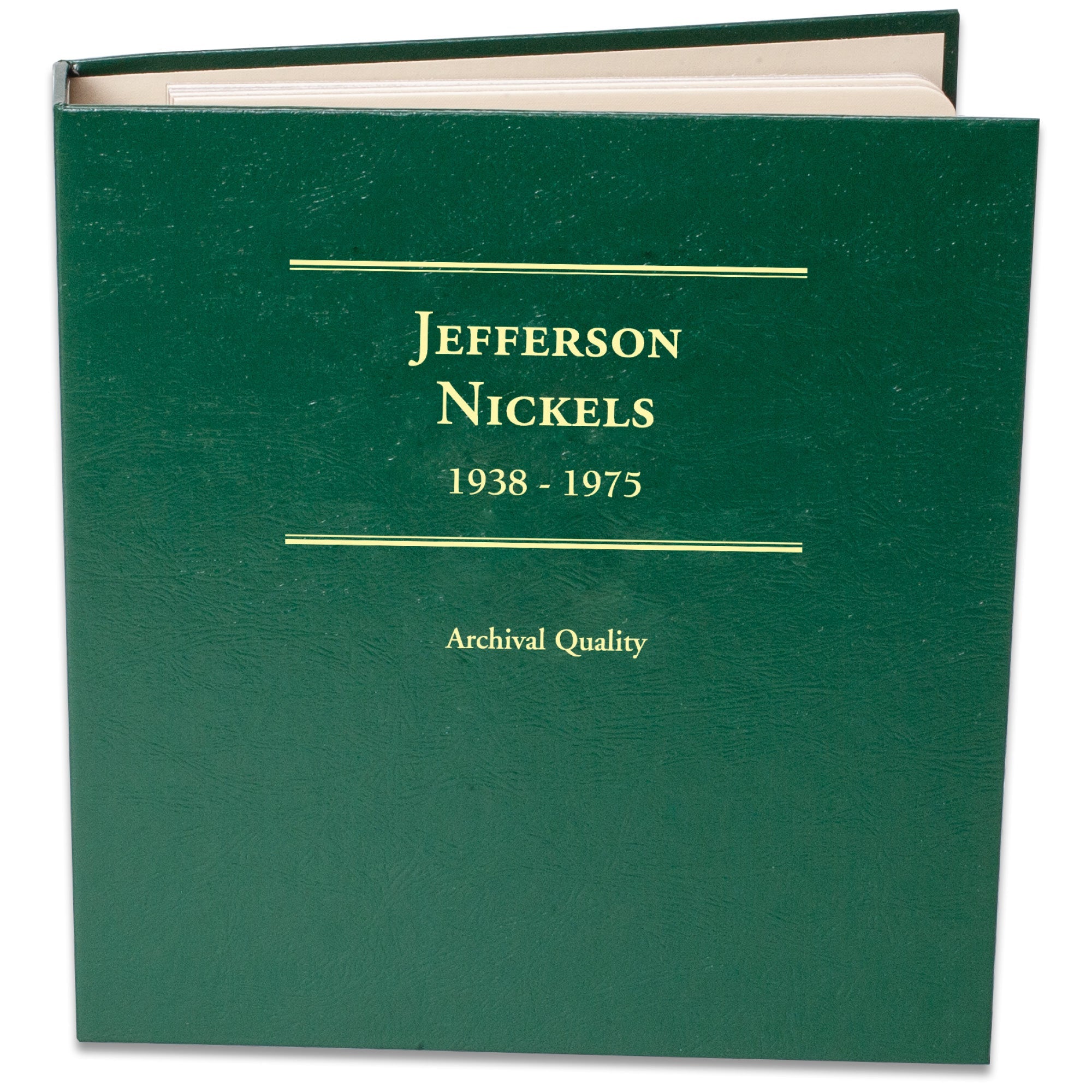 1938-1975 Jefferson Nickel Coin Album Volume 1 Littleton Coin Company