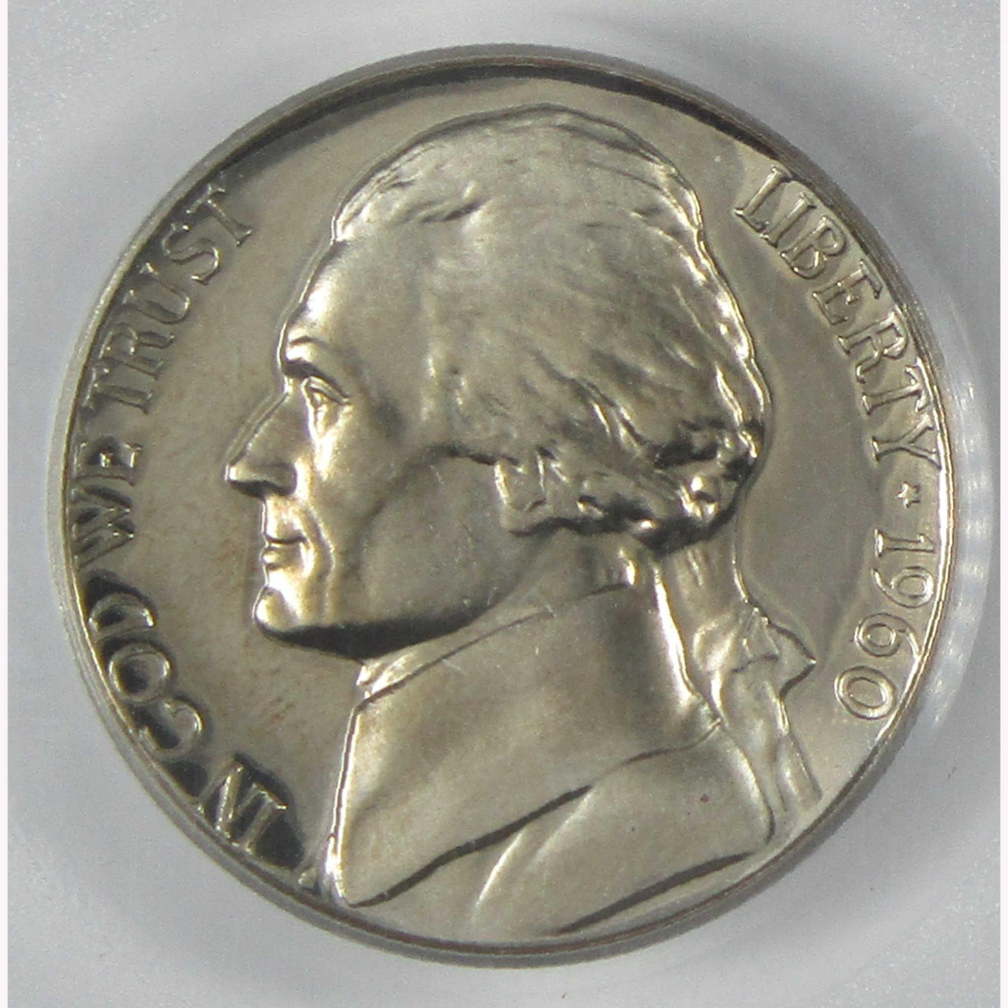 1960 Jefferson Nickel PR 67 CAM PCGS Proof 5c Coin SKU:I26438