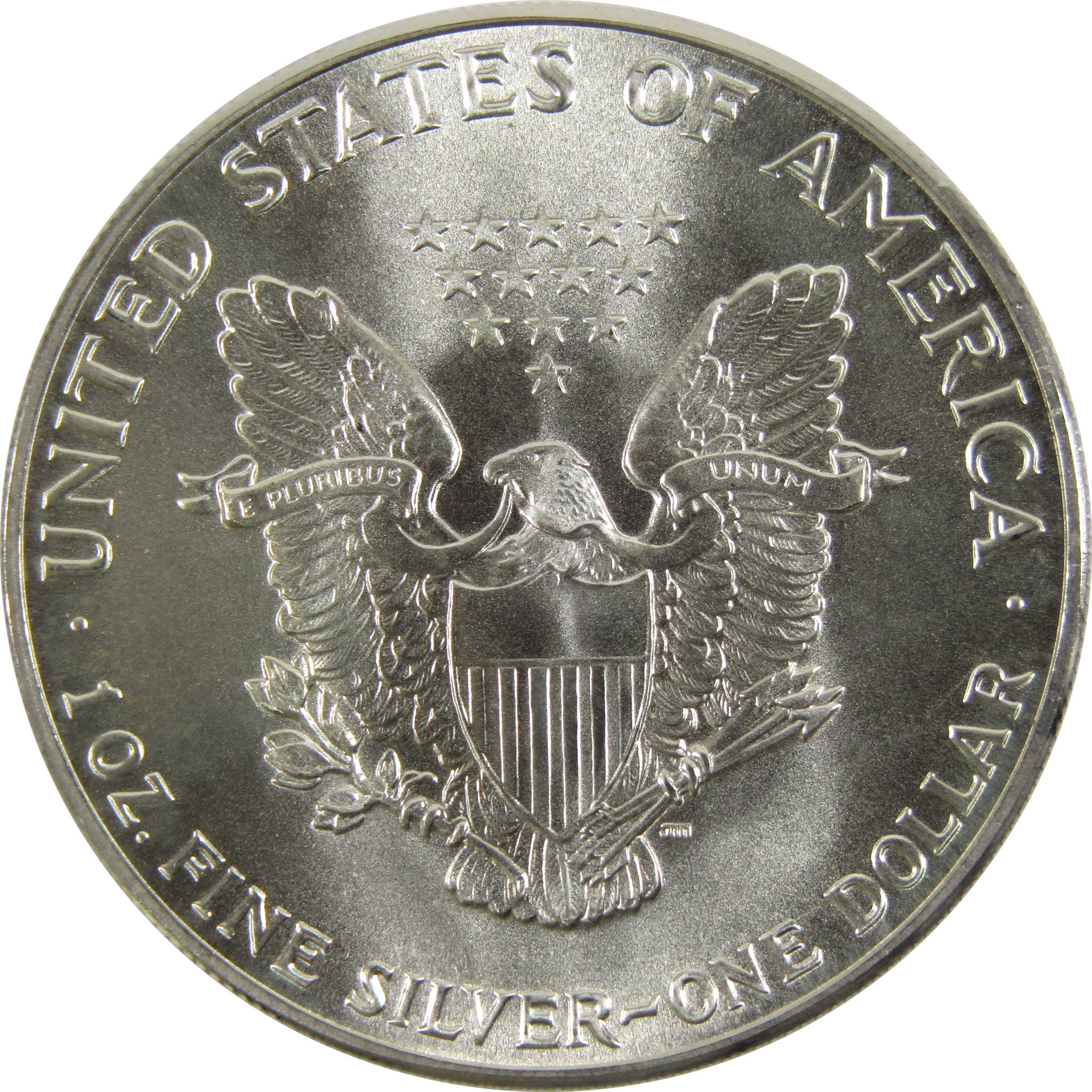 1986 American Eagle BU Uncirculated 1 oz .999 Silver Bullion $1 Coin