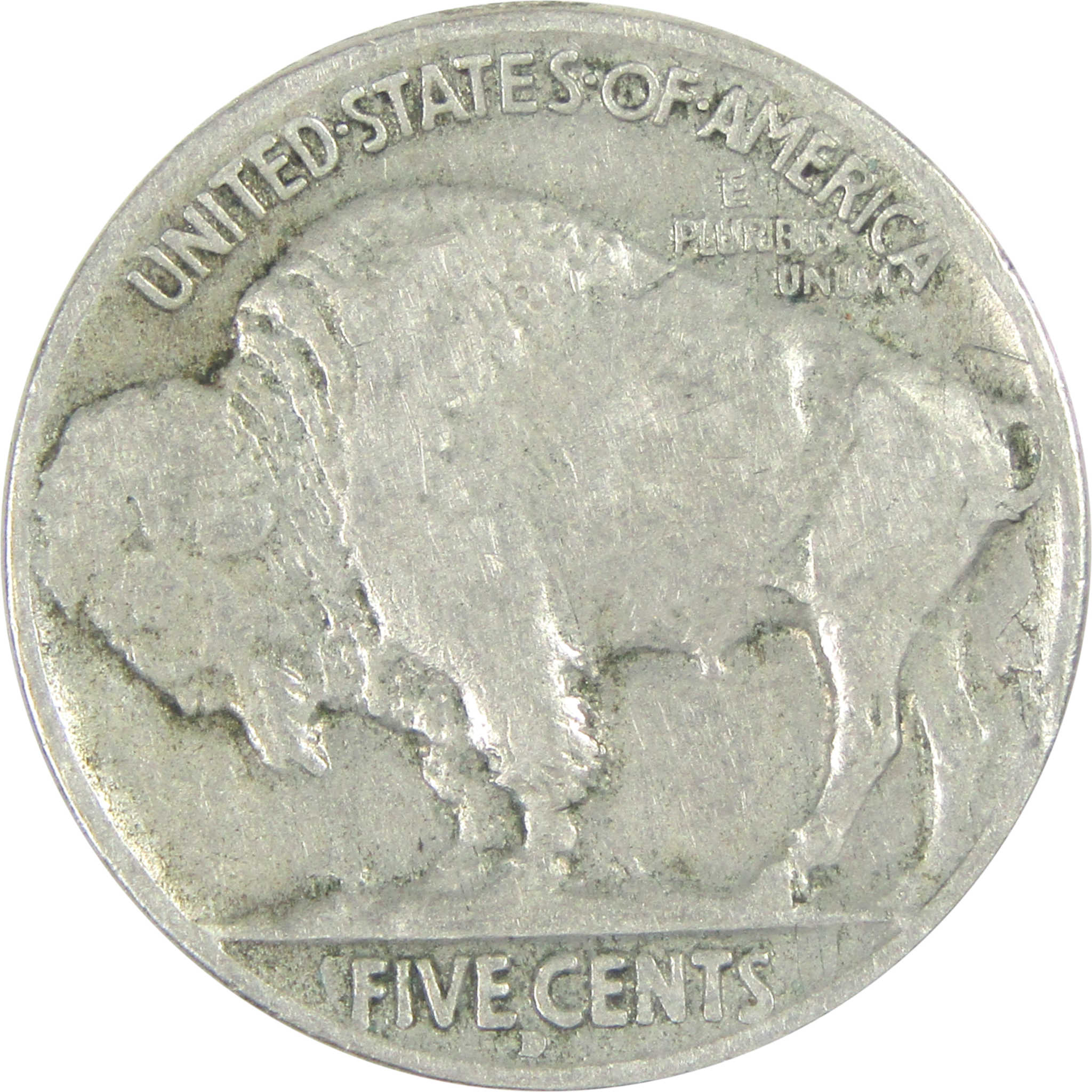 1915 D Indian Head Buffalo Nickel VG Very Good 5c Coin SKU:CPC8631