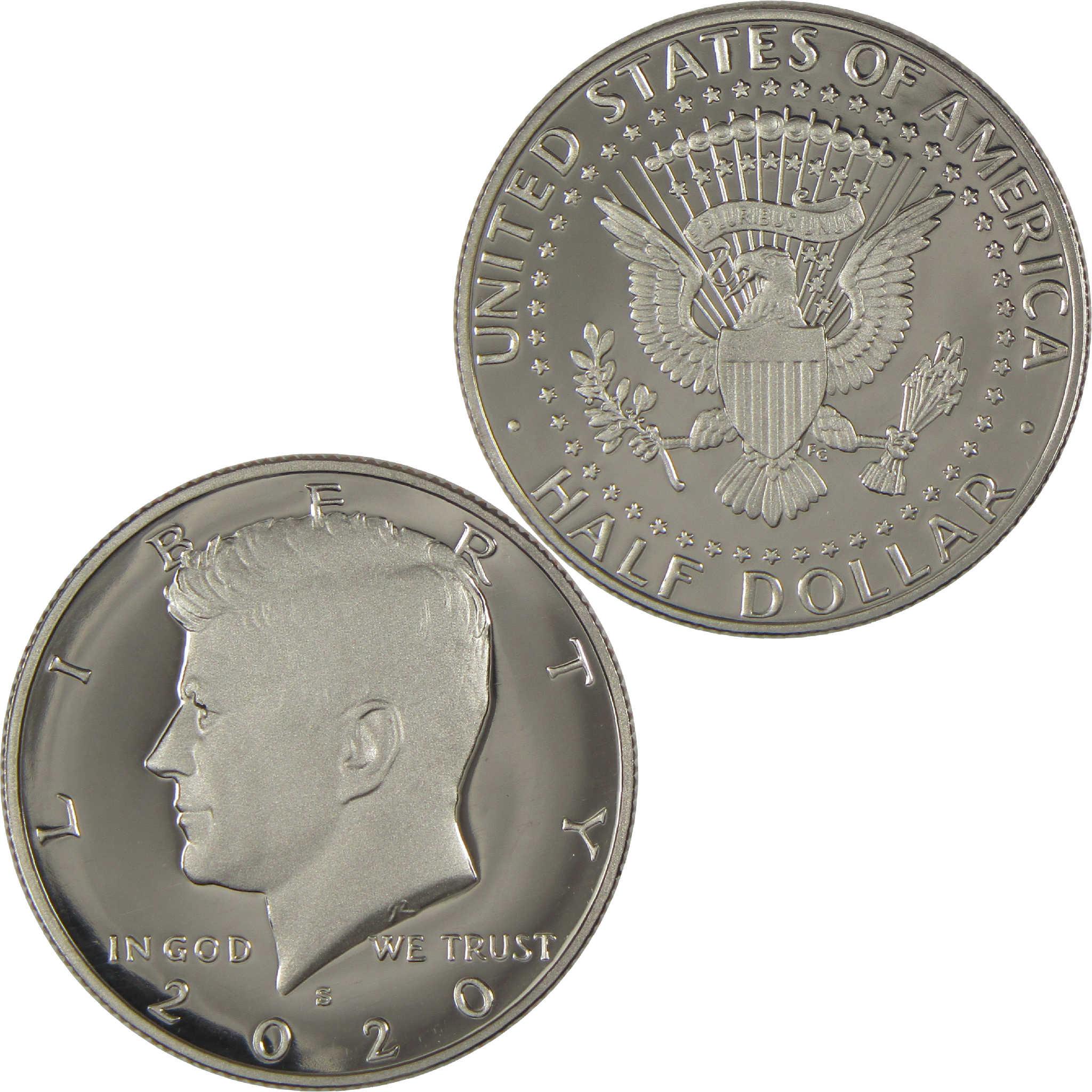 2020 S Kennedy Half Dollar Choice Proof Clad 50c Coin