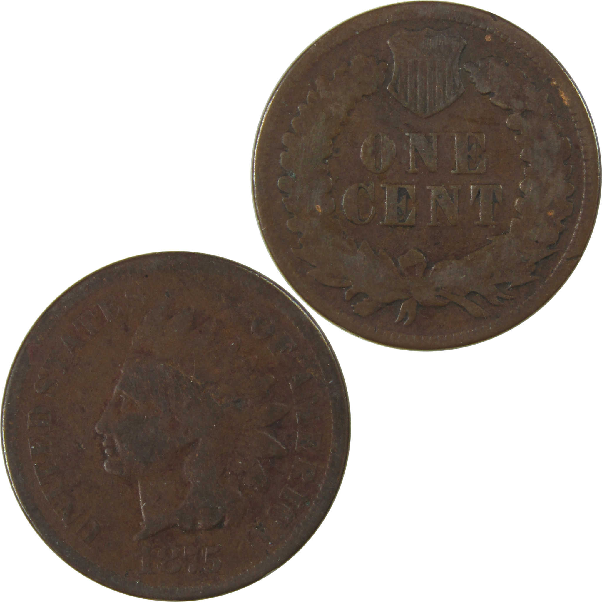 1875 Indian Head Cent G Good Penny 1c Coin SKU:I23279