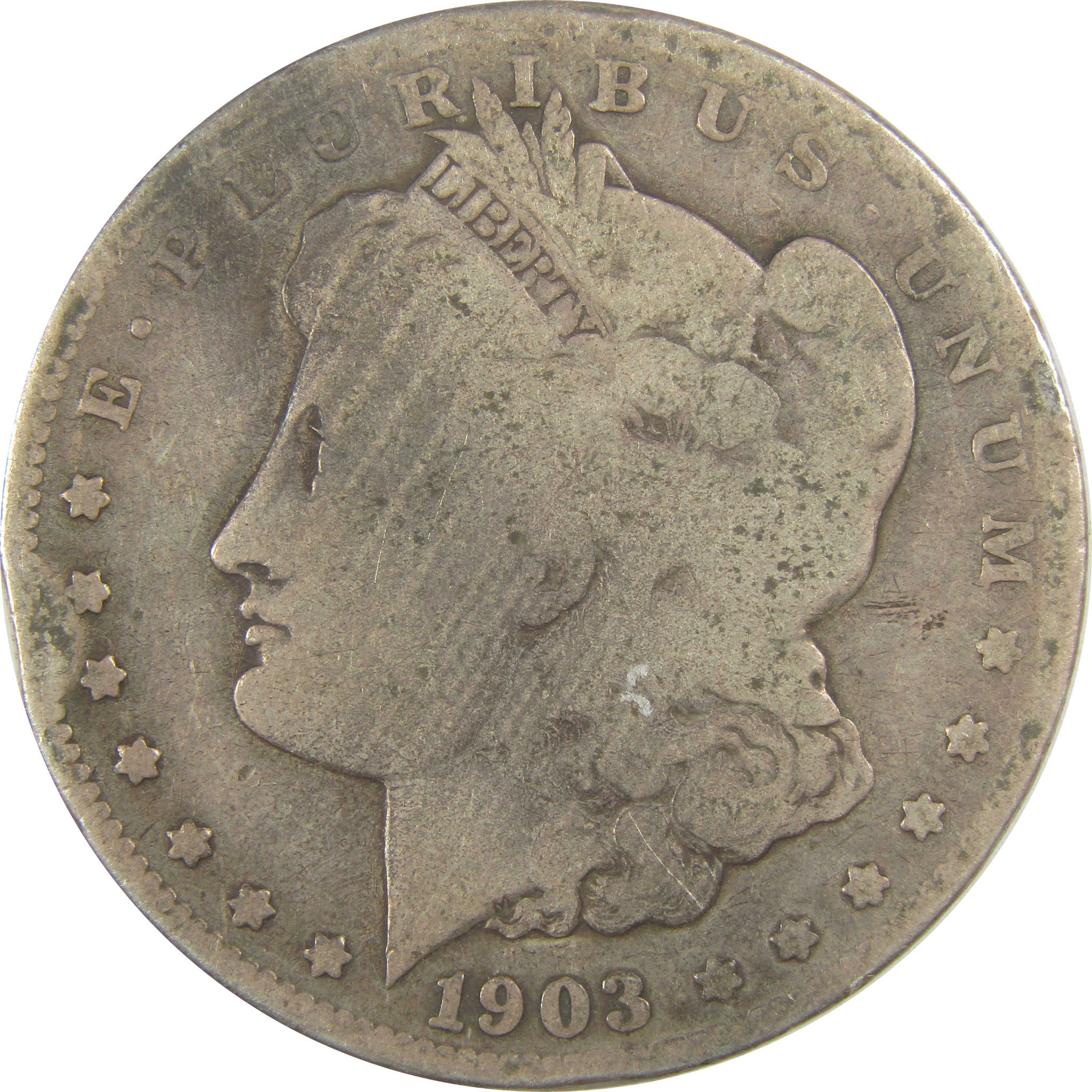 1903 S Morgan Dollar AG About Good Details Silver $1 Coin SKU:I19688 - Morgan coin - Morgan silver dollar - Morgan silver dollar for sale - Profile Coins &amp; Collectibles