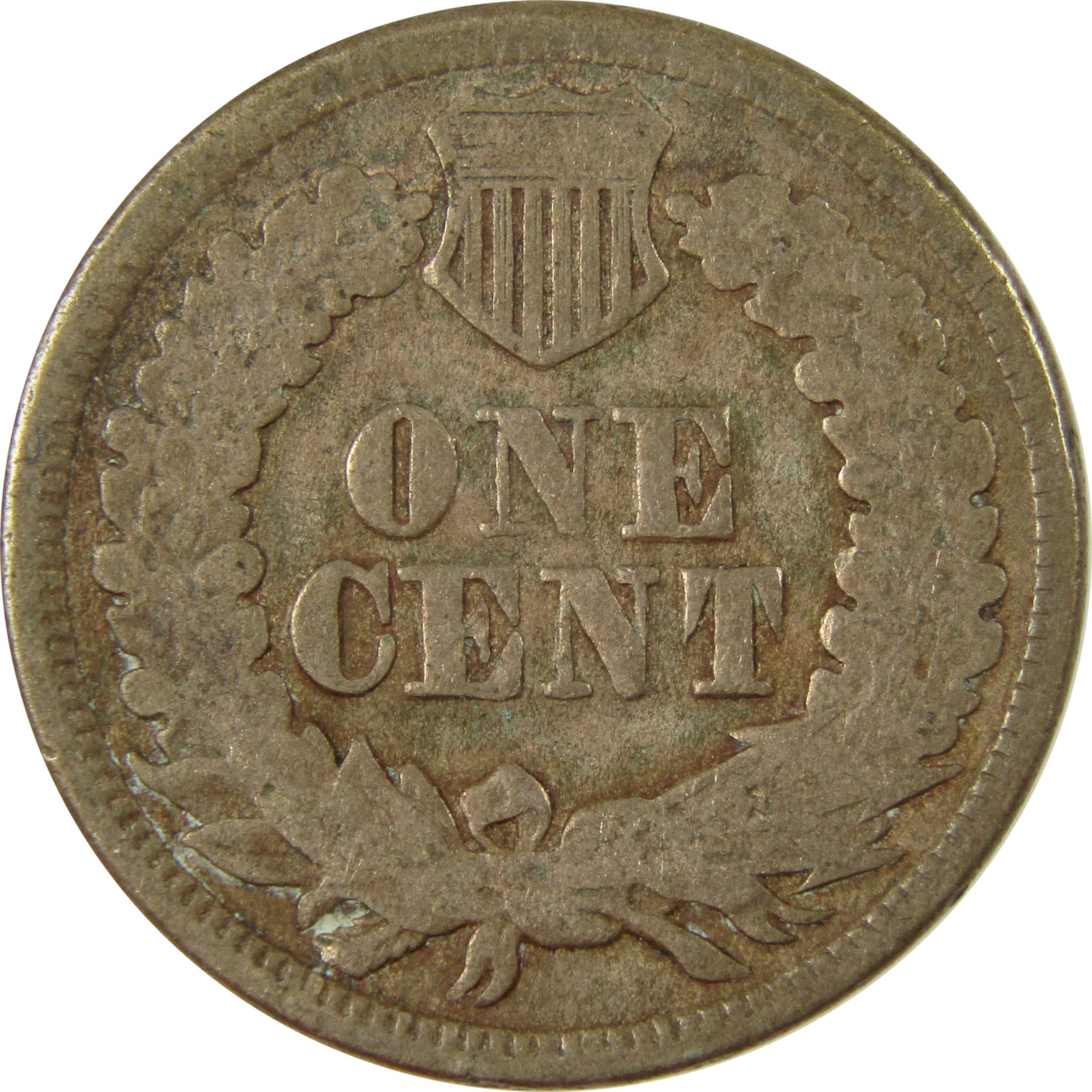 1864 Indian Head Copper-Nickel Cent G Good Details Penny SKU:CP1223