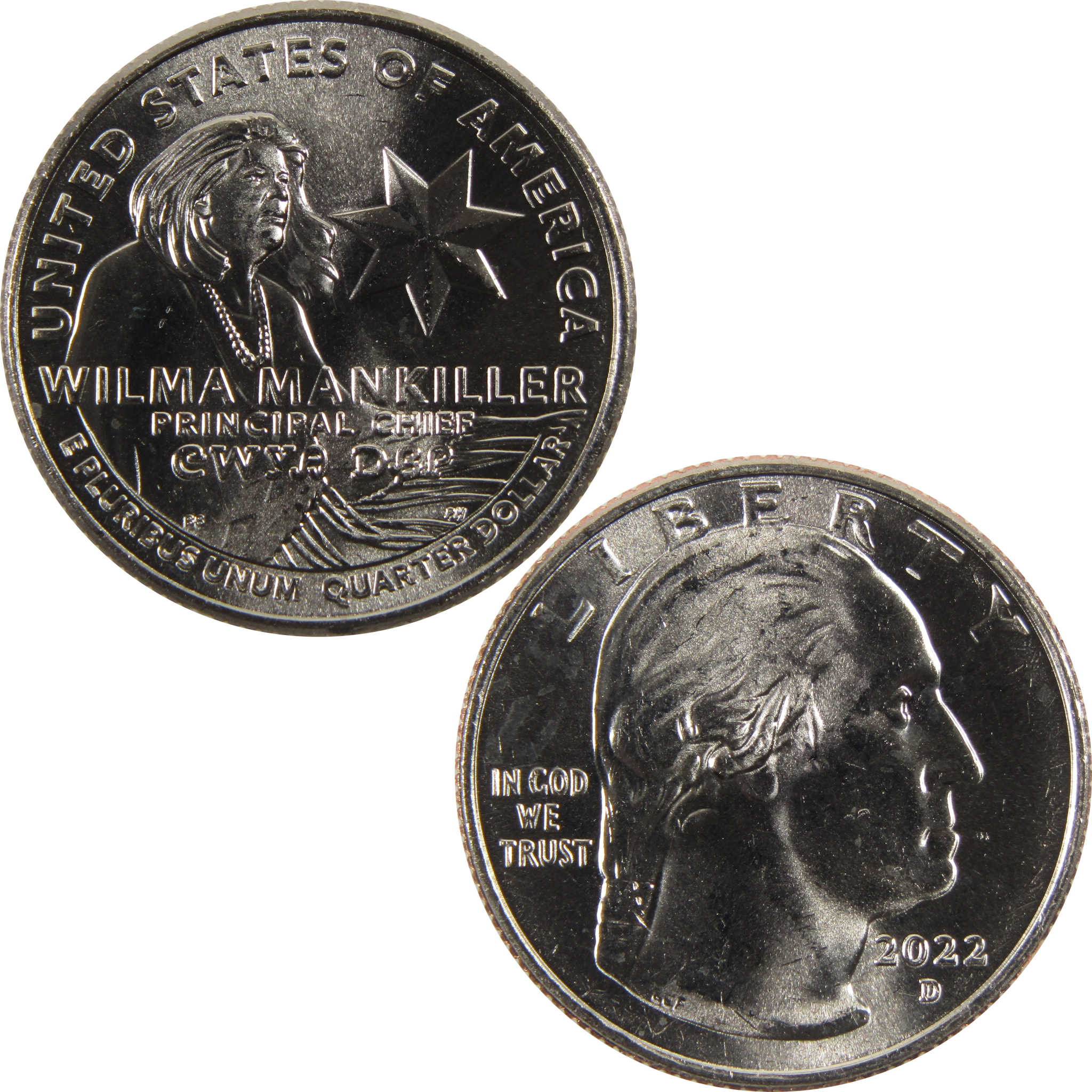2022 D Wilma Mankiller American Women Quarter Uncirculated Clad Coin