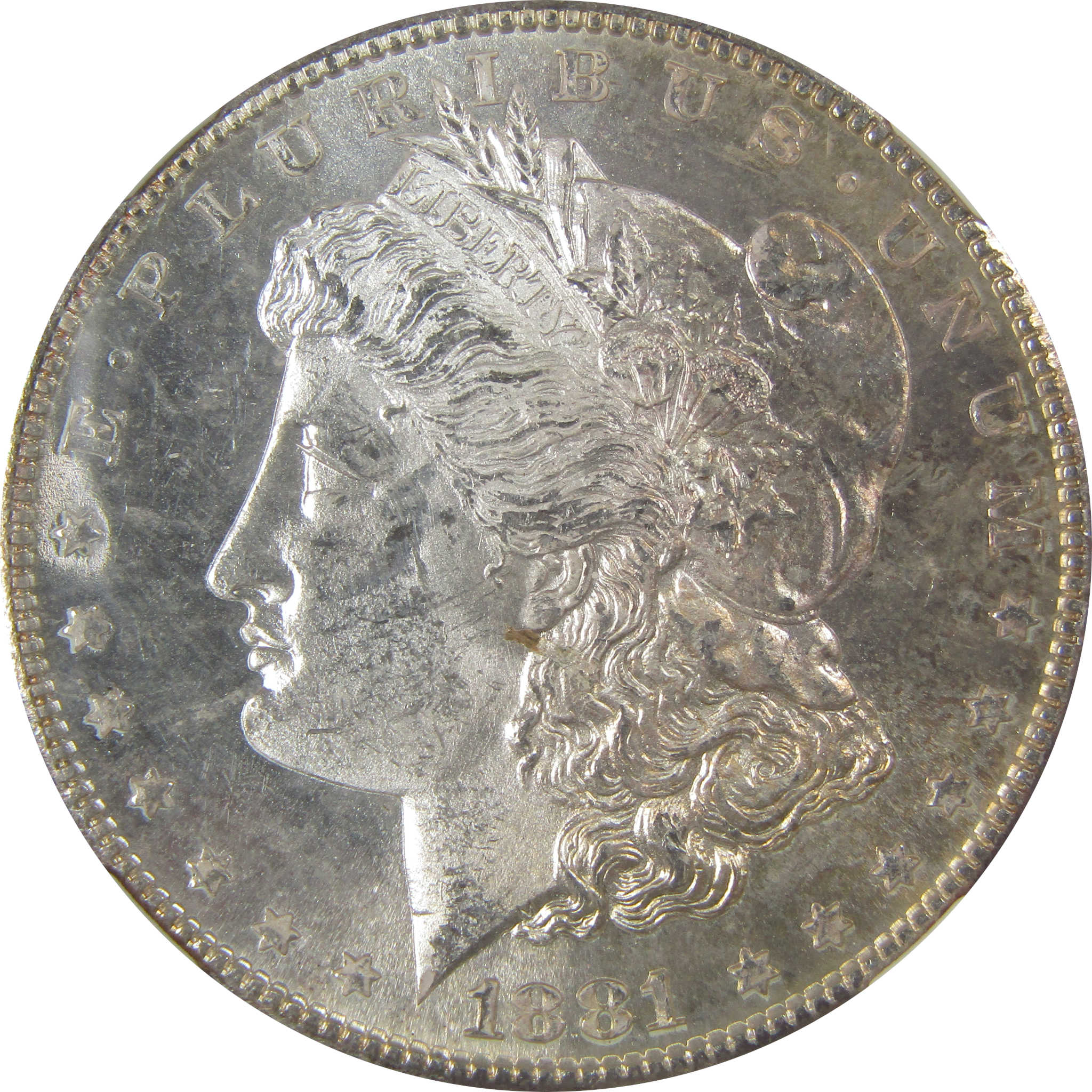 1881 S Morgan Dollar MS 63 PL NGC Original Bag Fragment SKU:I23355 - Morgan coin - Morgan silver dollar - Morgan silver dollar for sale - Profile Coins &amp; Collectibles