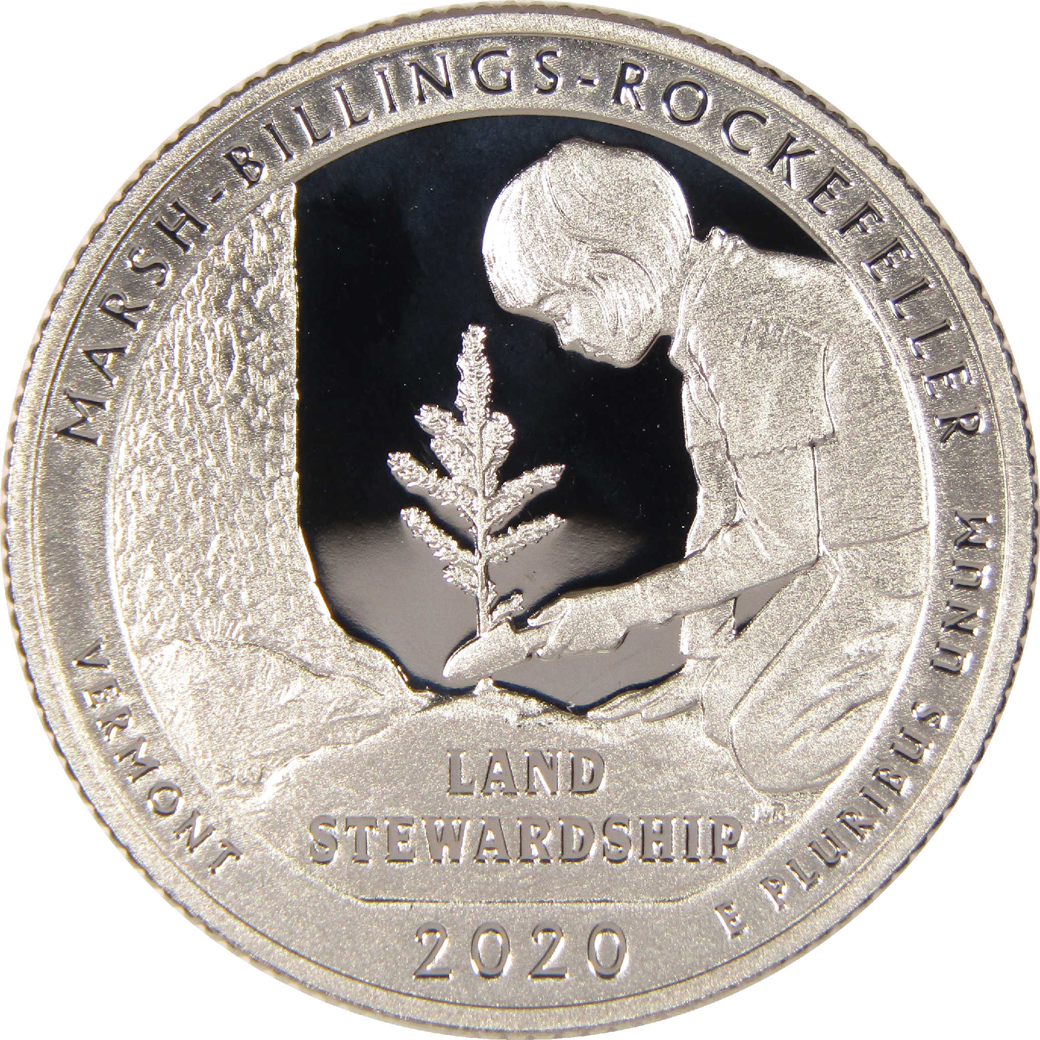 2020 S Marsh-Billings-Rockefeller National Park Quarter Clad 25c Proof