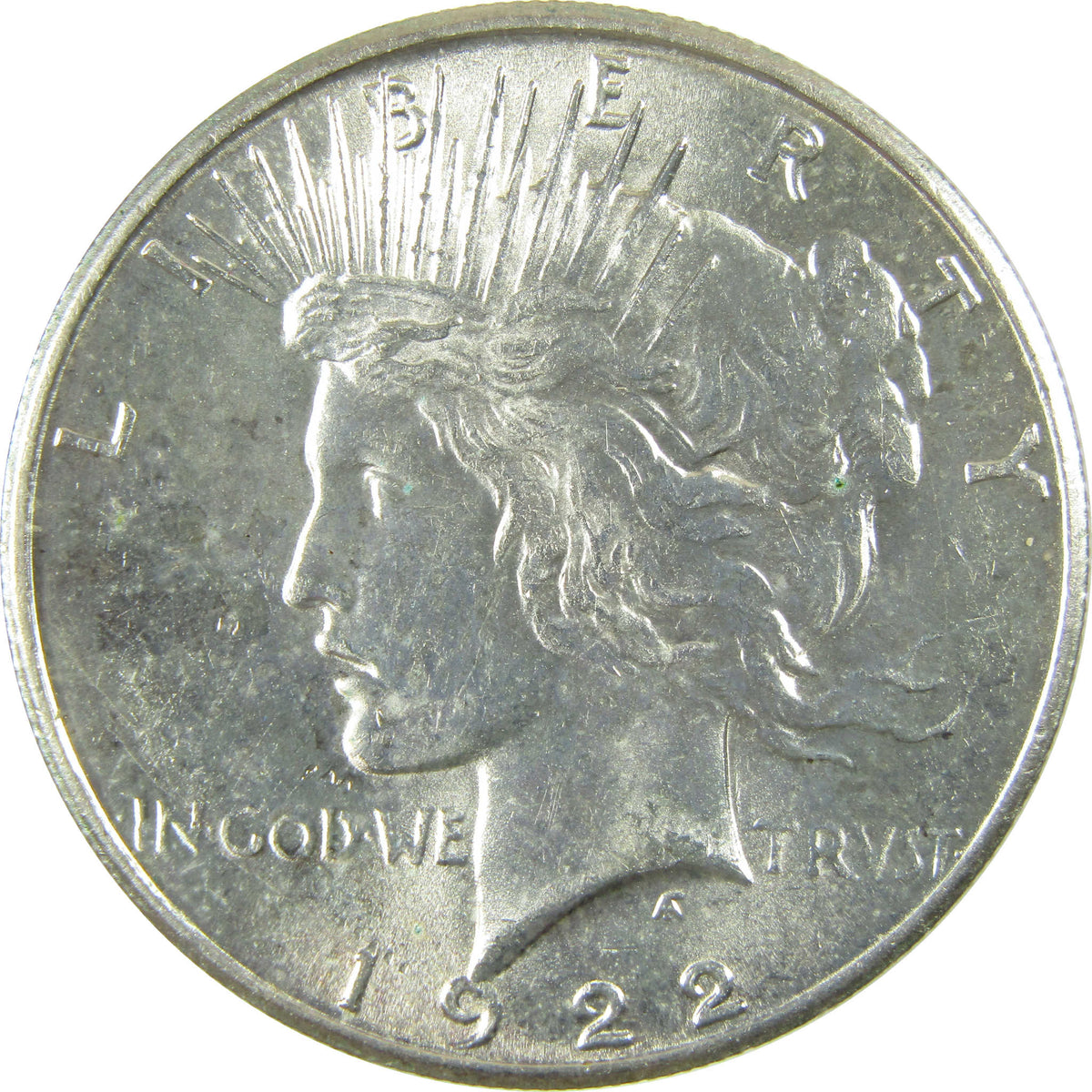 1922 S Peace Silver Dollar Uncirculated Mint State $1 Coin SKU:CP1781