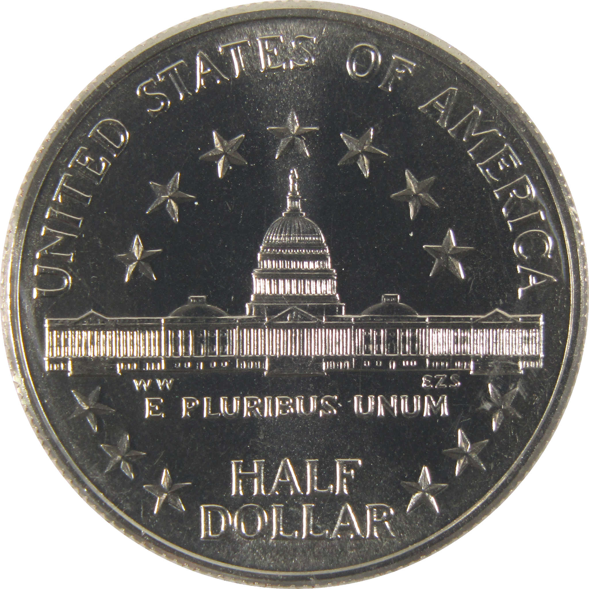 Congress Bicentennial Half Dollar 1989 D Unc Clad OGP COA SKU:CPC6325