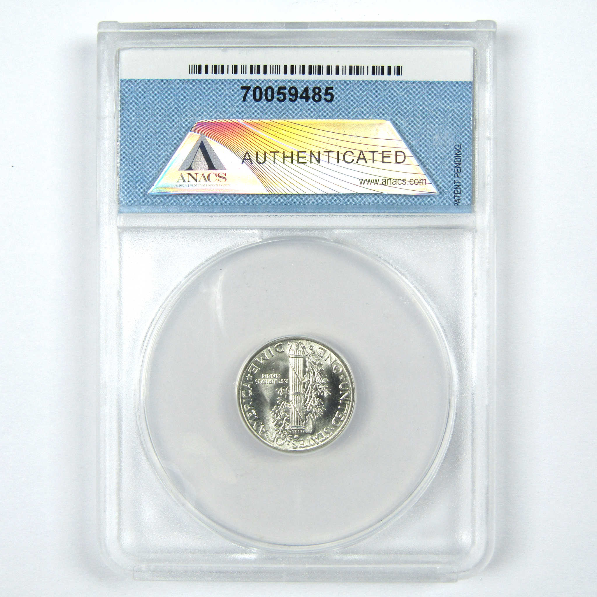 1939 D/D Mercury Dime MS 66 FSB ANACS Silver 10c SKU:I15064