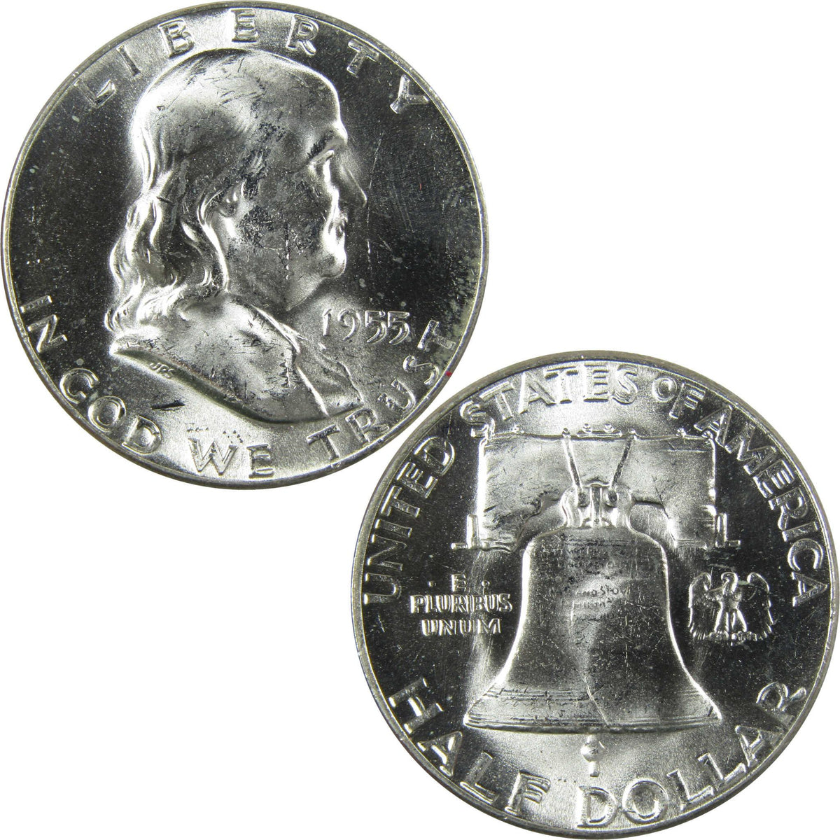 1955 Bugs Bunny Franklin Silver 50c Uncirculated Mint State SKU:I27854