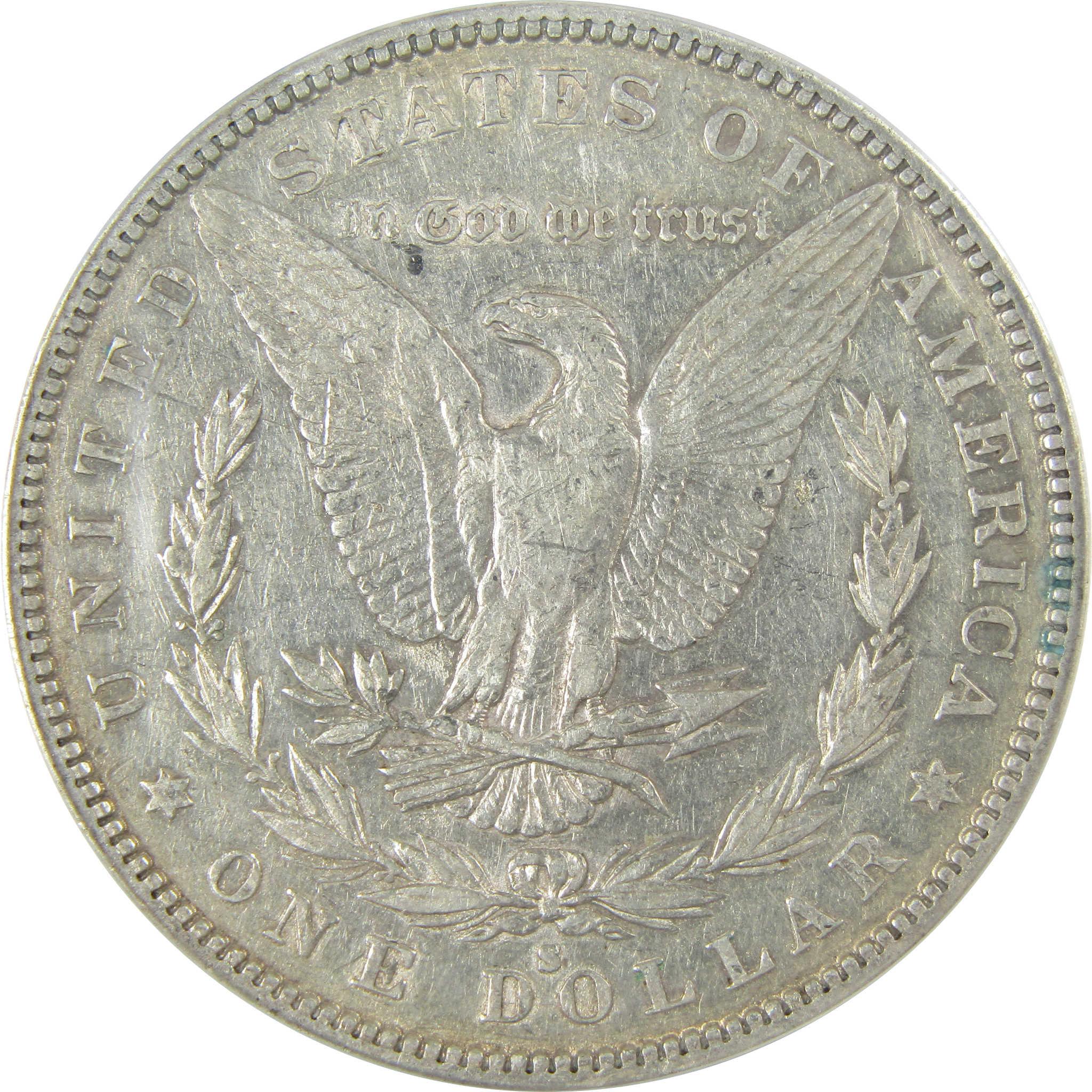 1885 S Morgan Silver Dollar VF 35 Details ANACS $1 Coin SKU:CP835 - Morgan coin - Morgan silver dollar - Morgan silver dollar for sale - Profile Coins &amp; Collectibles