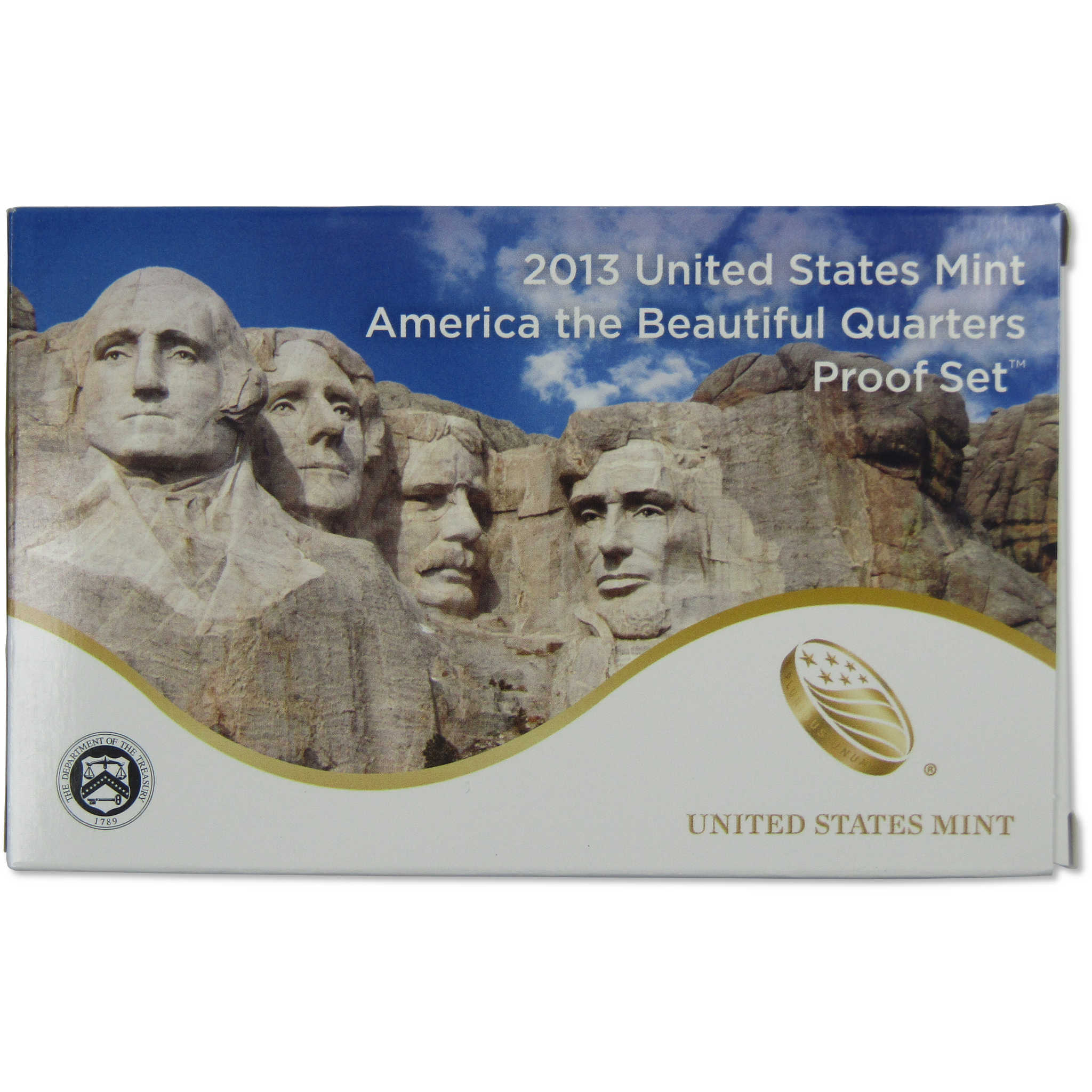 2013 America the Beautiful Quarter Clad Proof Set U.S. Mint OGP COA