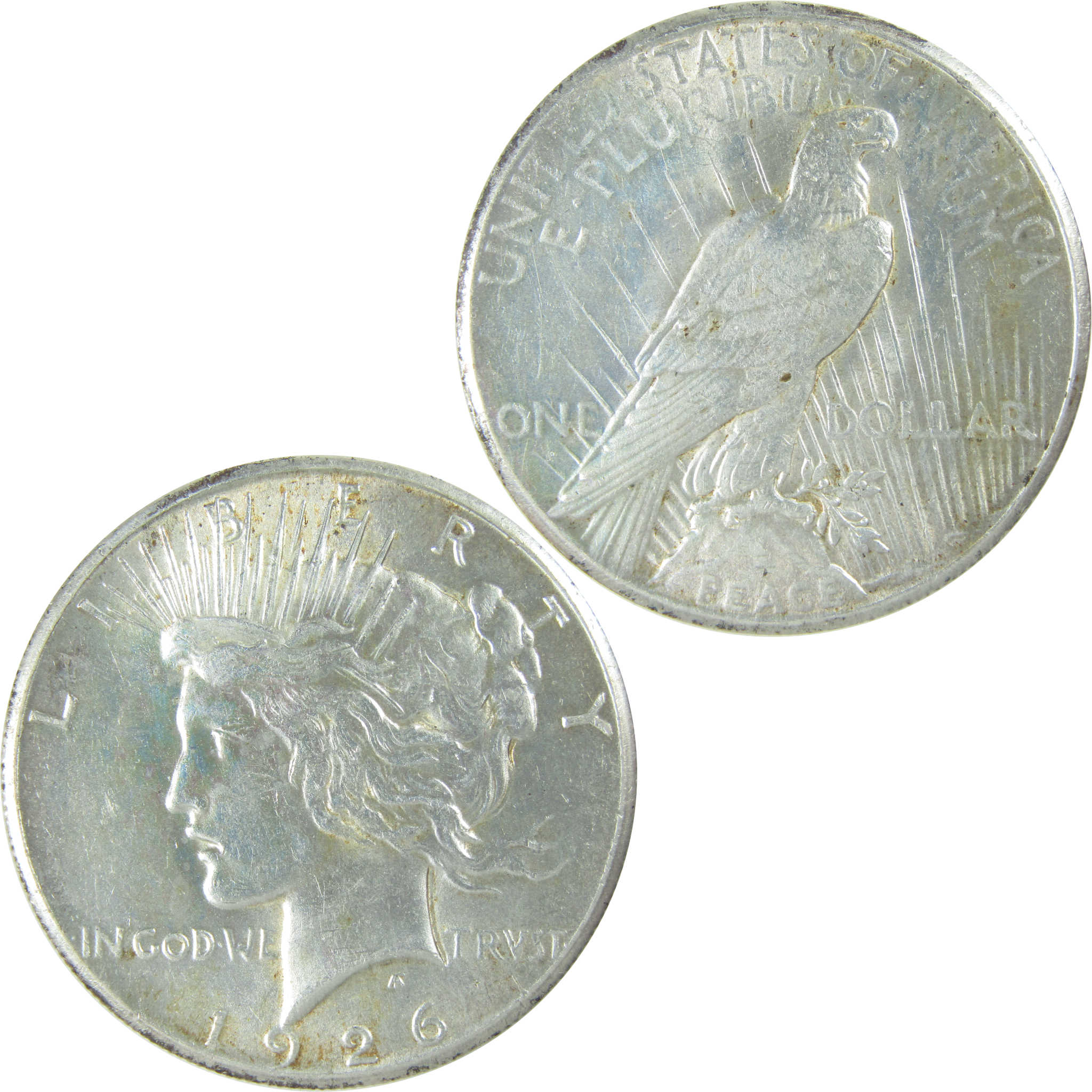 1926 Peace Dollar Uncirculated Silver $1 Coin SKU:I16643