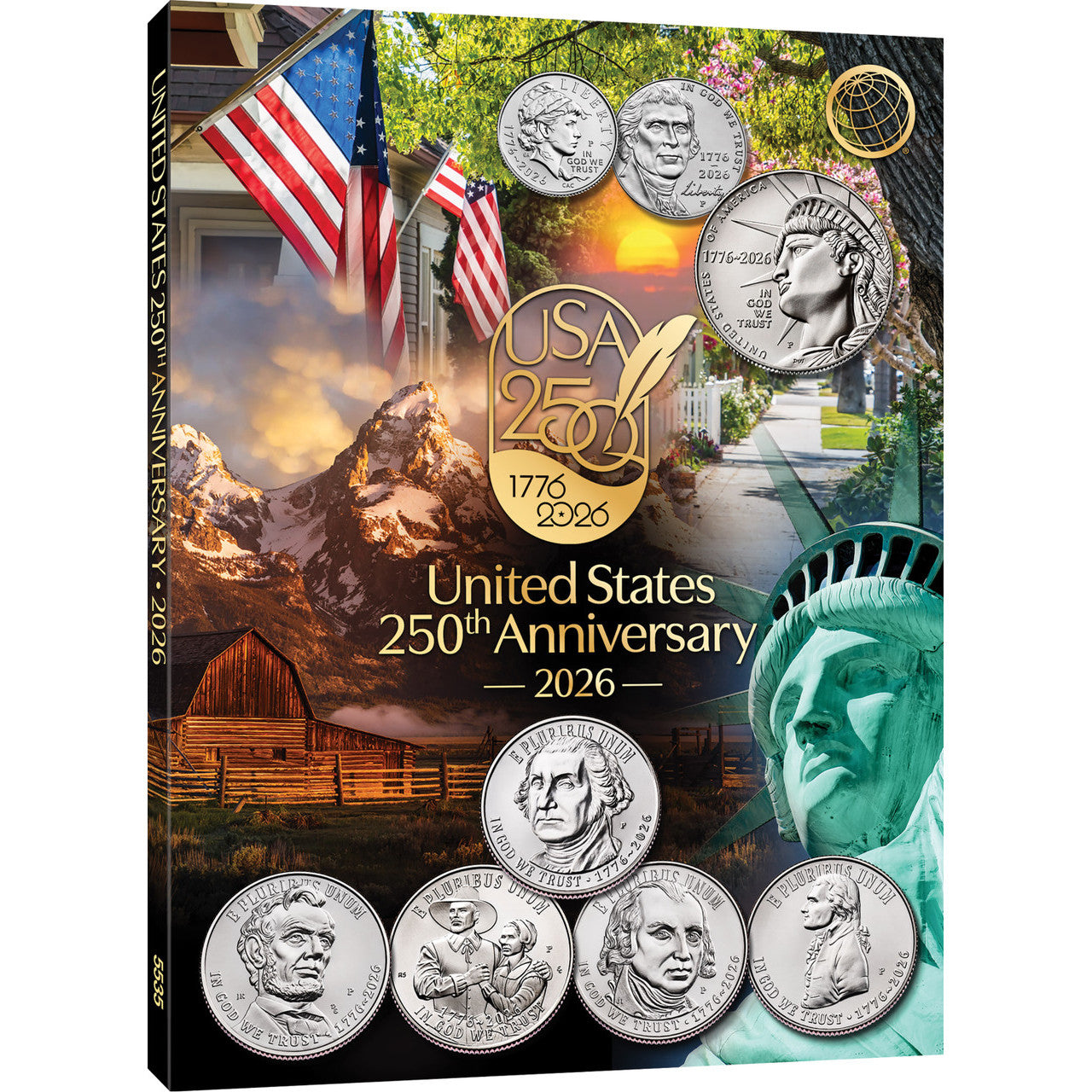 Whitman 2026 United States 250th Anniversary Collection Coin Folder