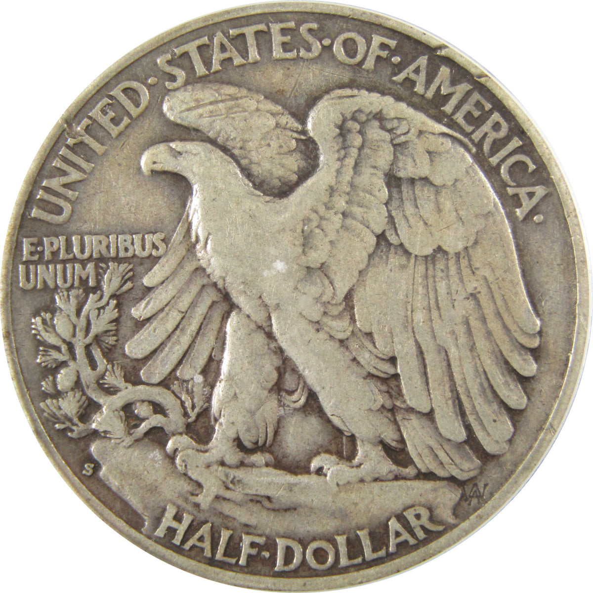 1933 S Liberty Walking Silver Half Dollar VF 30 ICG Coin SKU:I29101