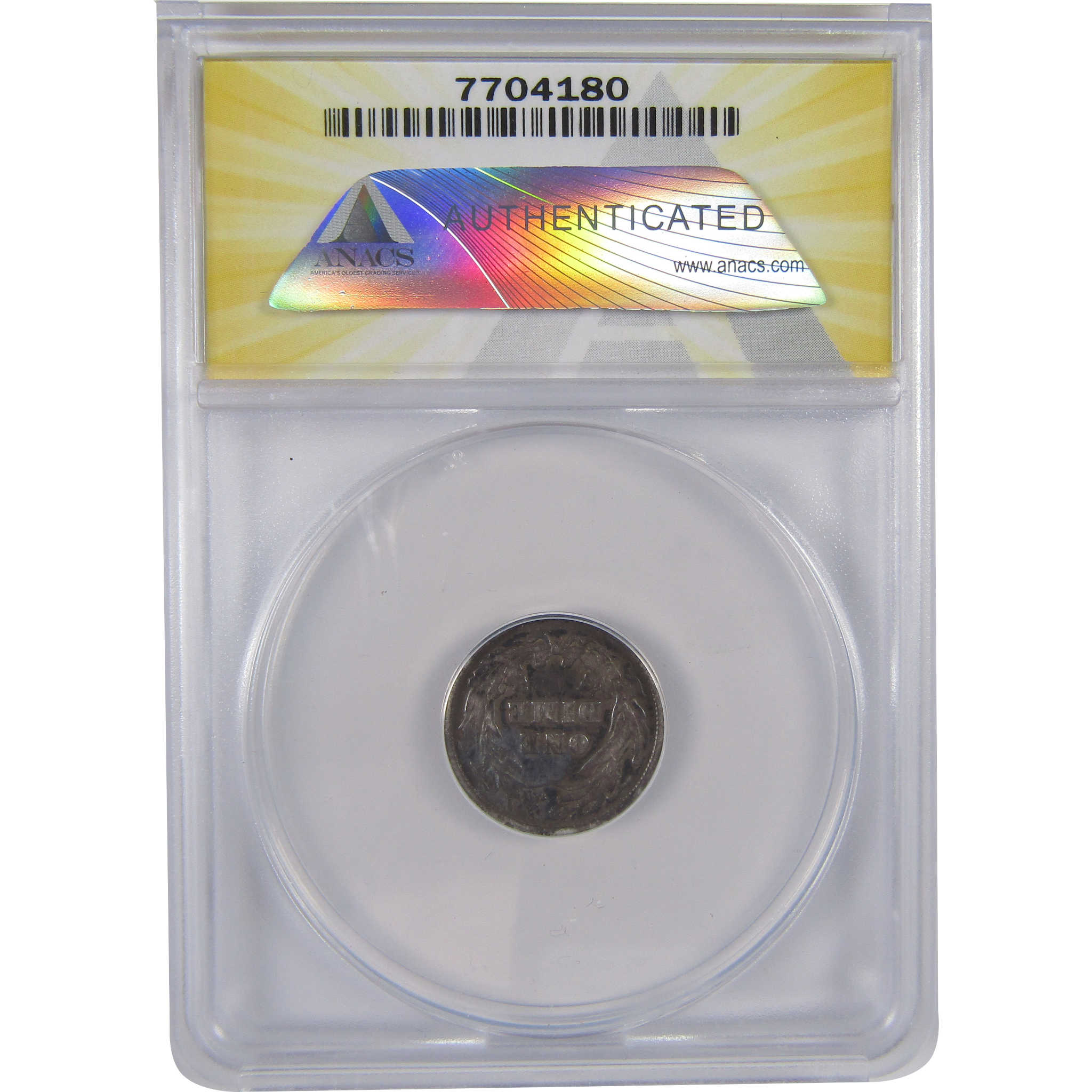 1895 Barber Dime VG 8 ANACS Silver 10c Coin SKU:I17486