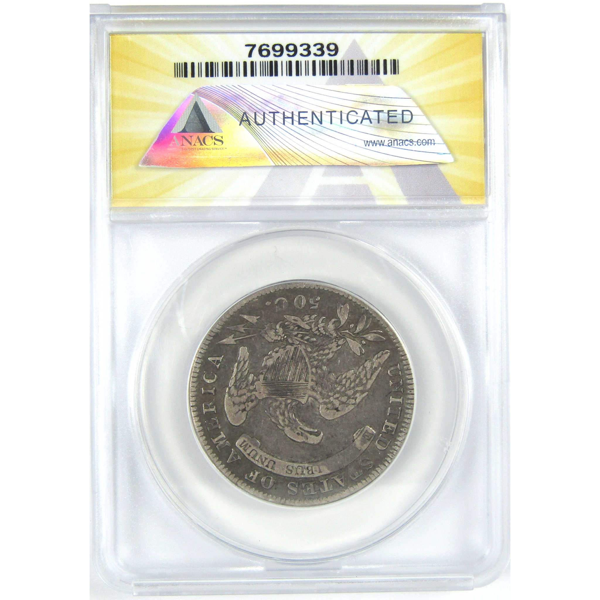 1834 Small Date and Letters Capped Bust Half VF 35 ANACS SKU:I16340