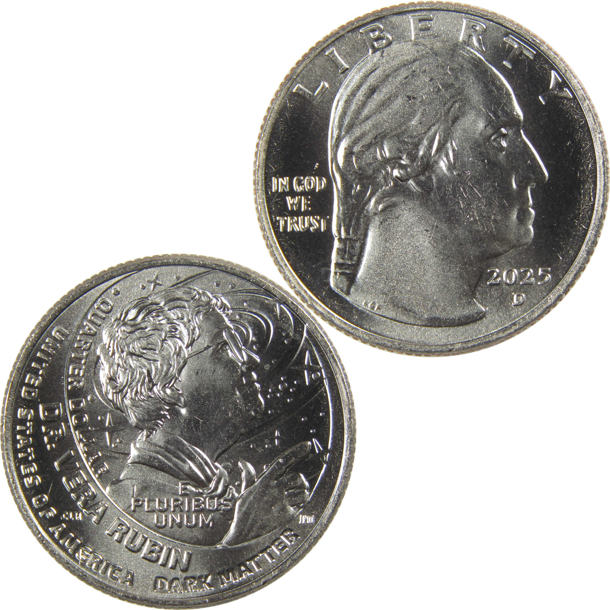2025 D Vera Rubin American Women Quarter Uncirculated Clad 25c Coin