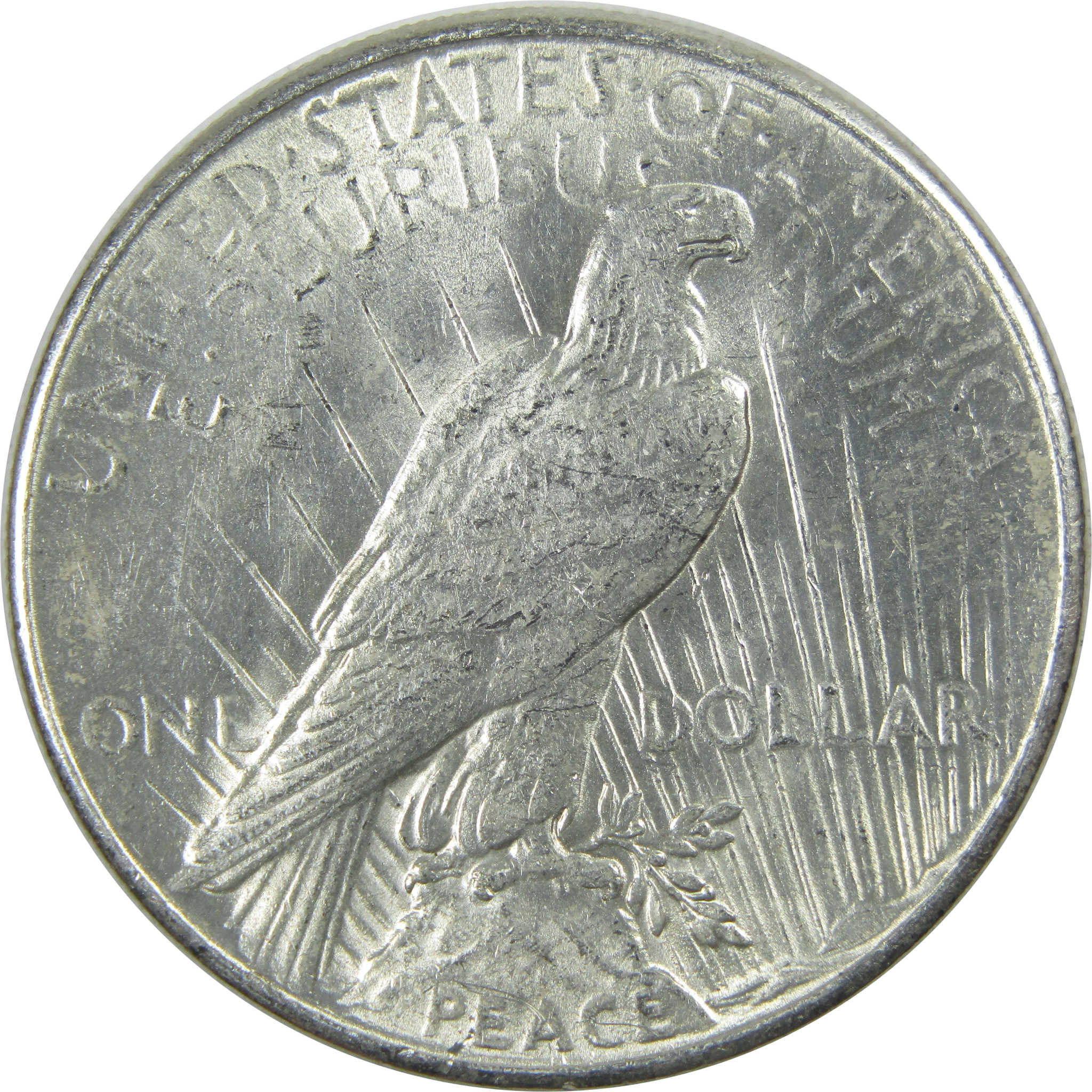 1935 Peace Dollar AU About Uncirculated Silver $1 Coin SKU:I15470