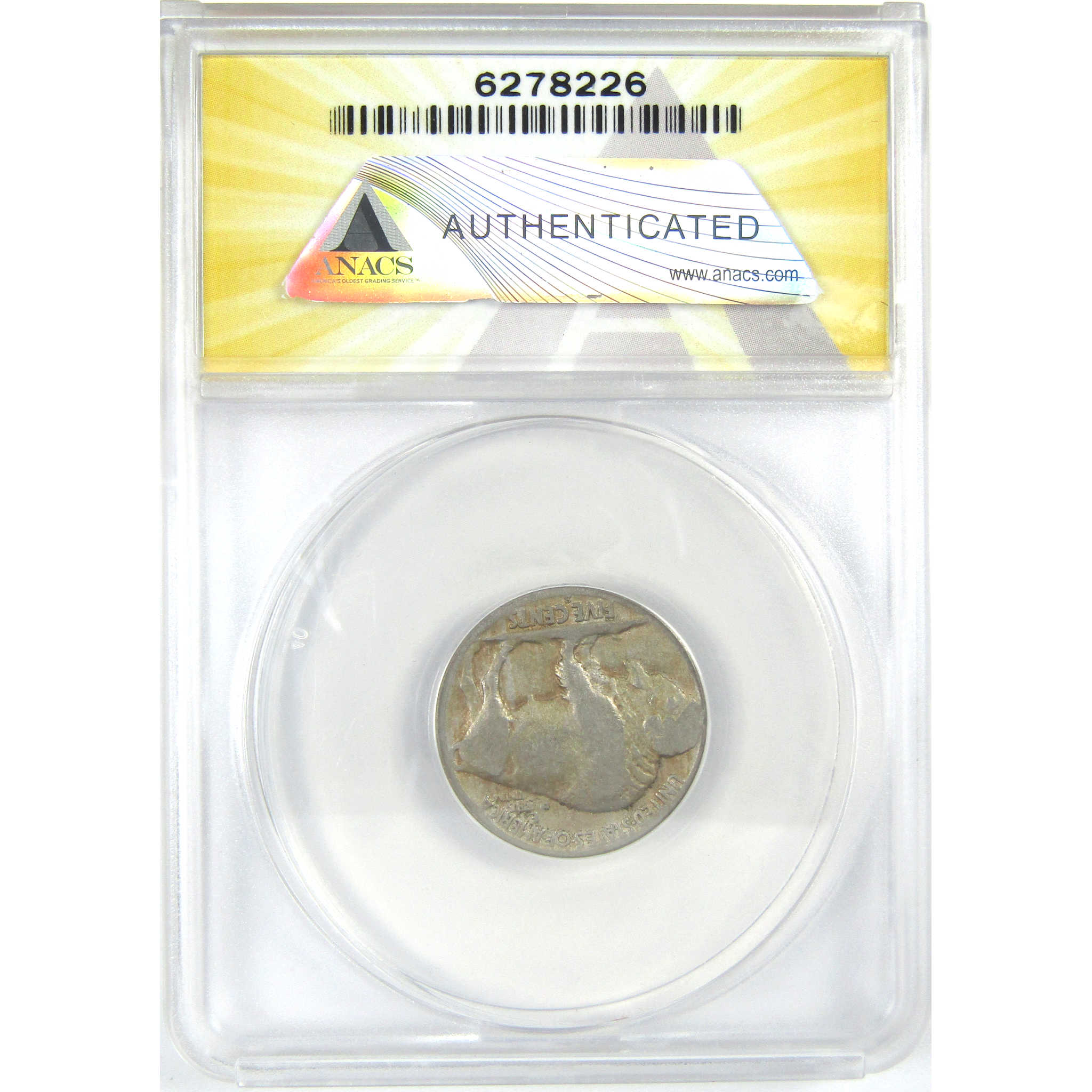 1921 S Indian Head Buffalo Nickel G 4 ANACS 5c Coin SKU:I16288