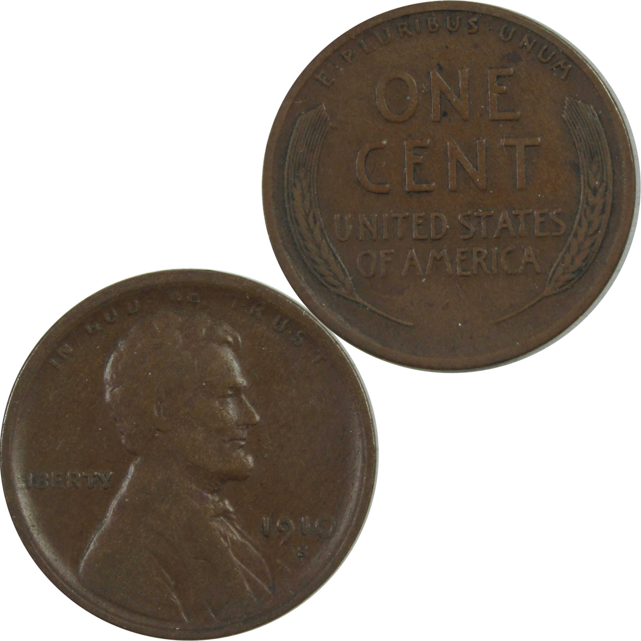 1910 S Lincoln Wheat Cent VF Very Fine Penny 1c Coin SKU:I15502