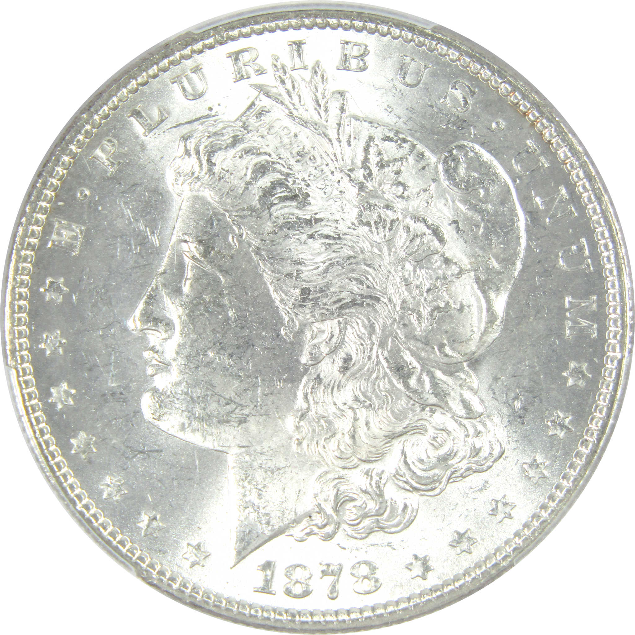 1878 7/8TF Strong Morgan Dollar MS 63 PCGS Silver $1 Coin SKU:I16423 - Morgan coin - Morgan silver dollar - Morgan silver dollar for sale - Profile Coins &amp; Collectibles