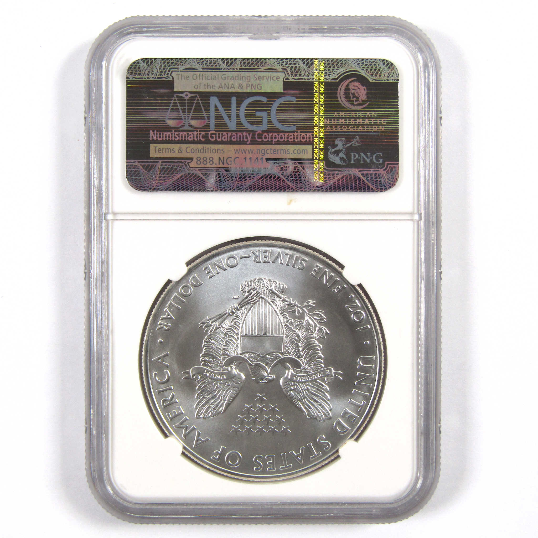 2011 American Silver Eagle MS 70 NGC $1 Early Releases SKU:CPC3445