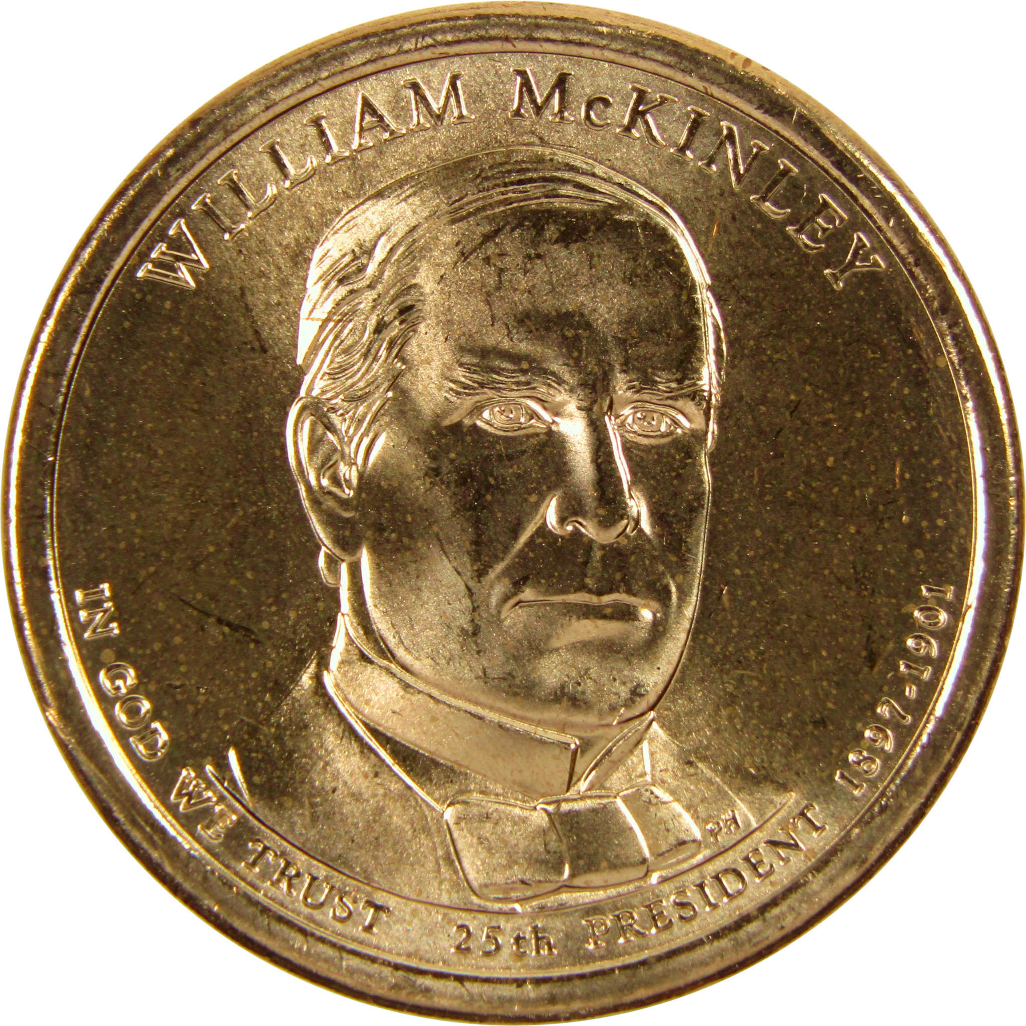 2013 D William McKinley Presidential Dollar BU Uncirculated $1 Coin