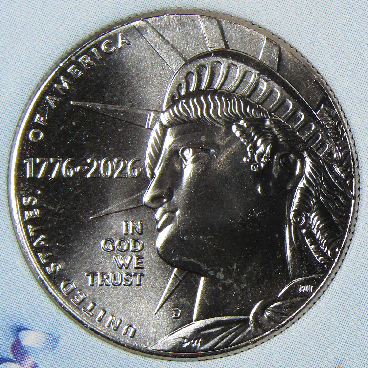 2026 Enduring Liberty Semiquincentennial 50c w/ Happy Birthday Holder