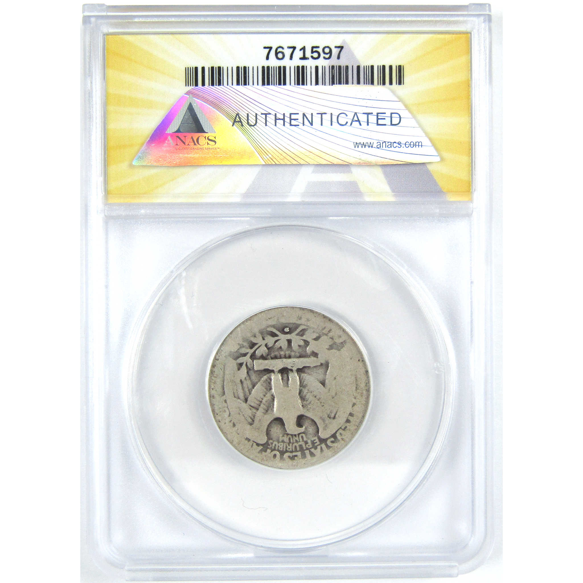 1932 D Washington Quarter AG 3 ANACS Silver 25c Coin SKU:I16319