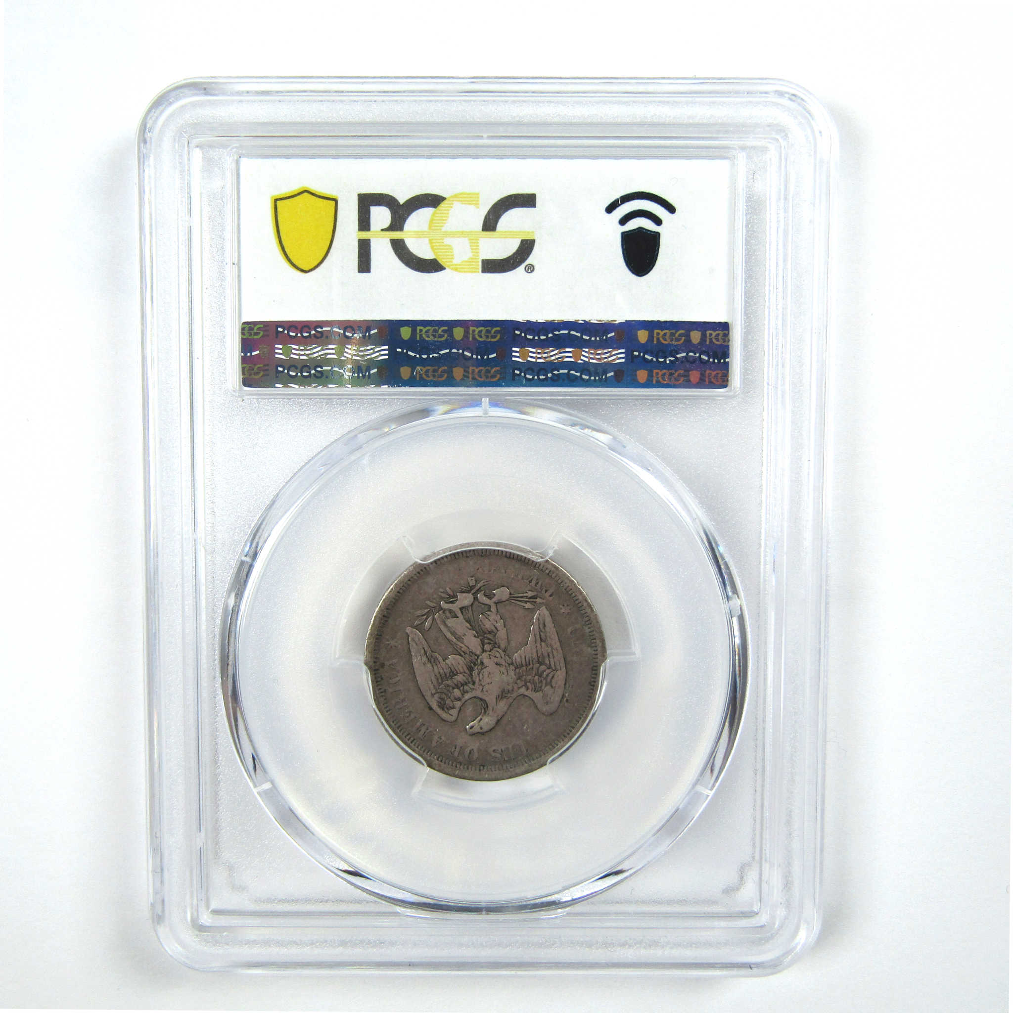 1875 S Seated Liberty Twenty Cent F 12 PCGS Silver Rare SKU:I13795