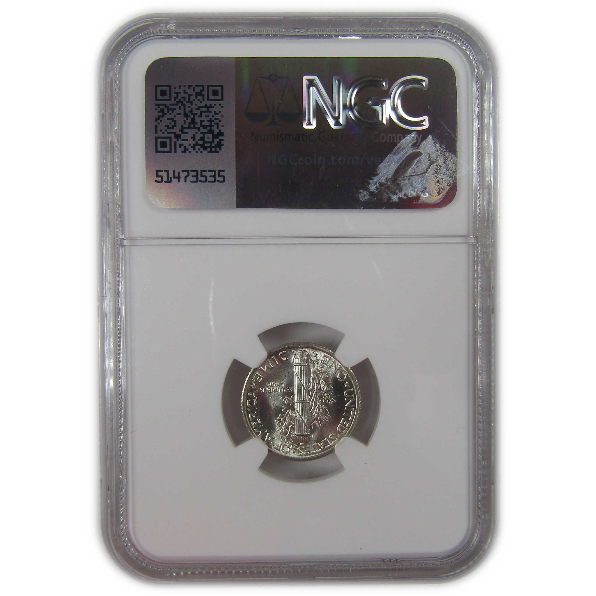 1937 S Mercury Dime MS 66 FB NGC Silver Uncirculated SKU:I23206