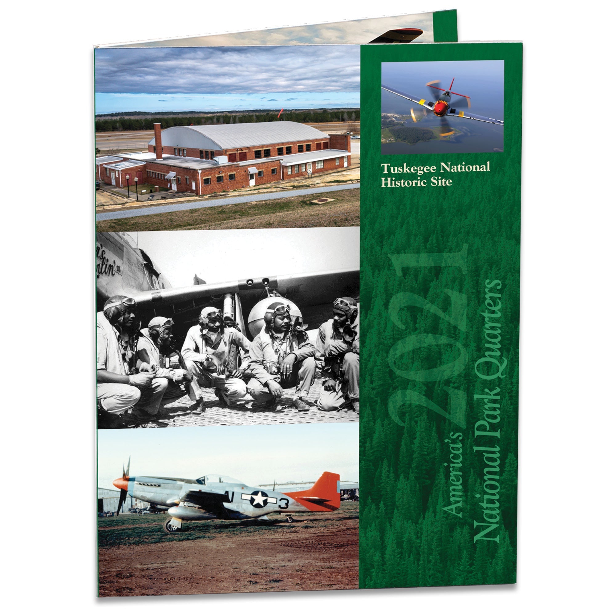 2021 America's National Park Quarter Series Colorful Folder Littleton