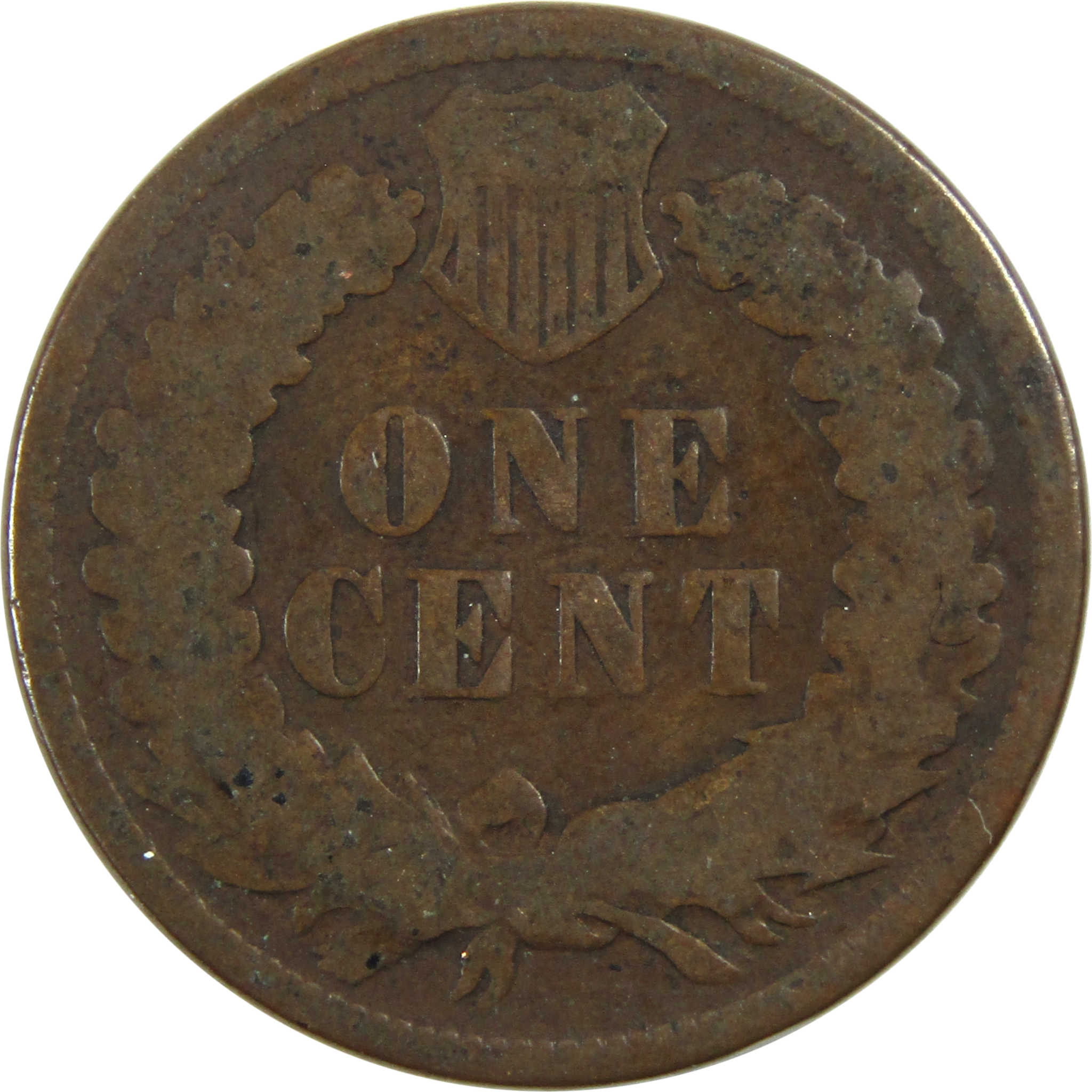 1876 Indian Head Cent G Good Penny 1c Coin SKU:I13271