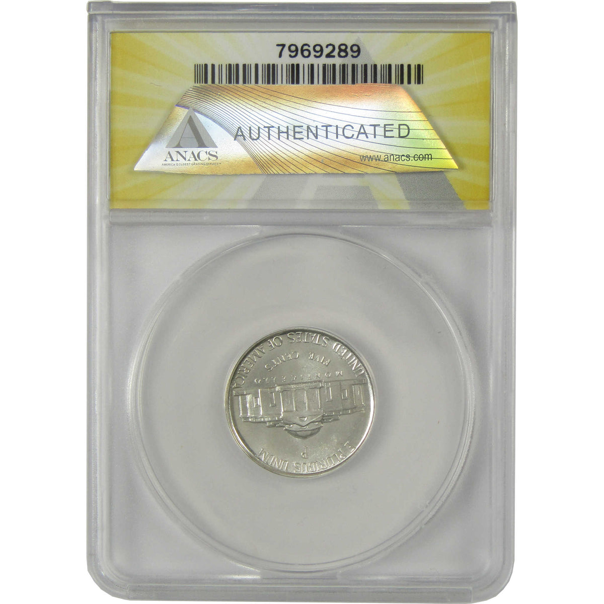 1942 P Jefferson Wartime Silver Nickel PF 67 ANACS 5c Coin SKU:I28765