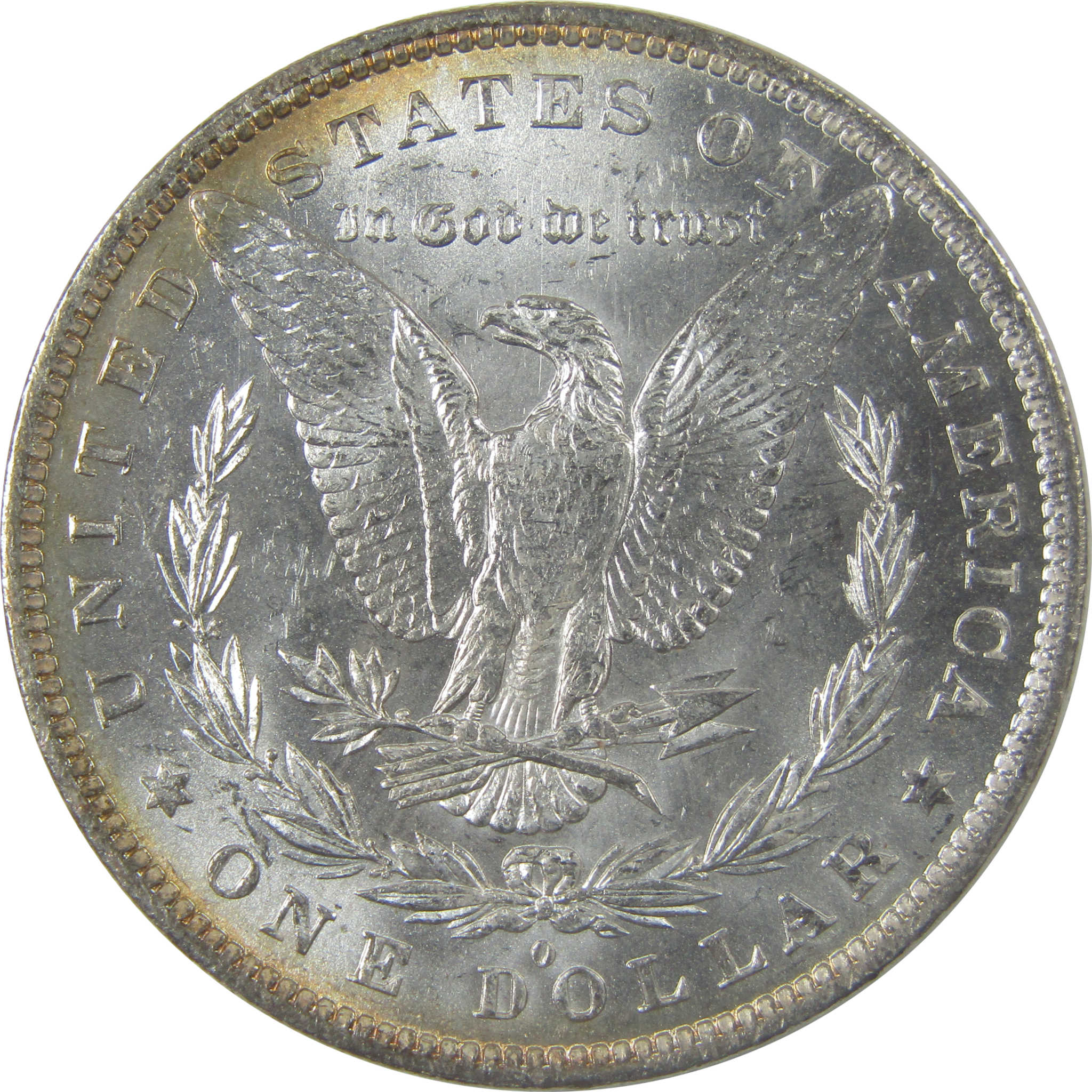 1883 O Morgan Silver Dollar Uncirculated Mint State Toned SKU:I24835