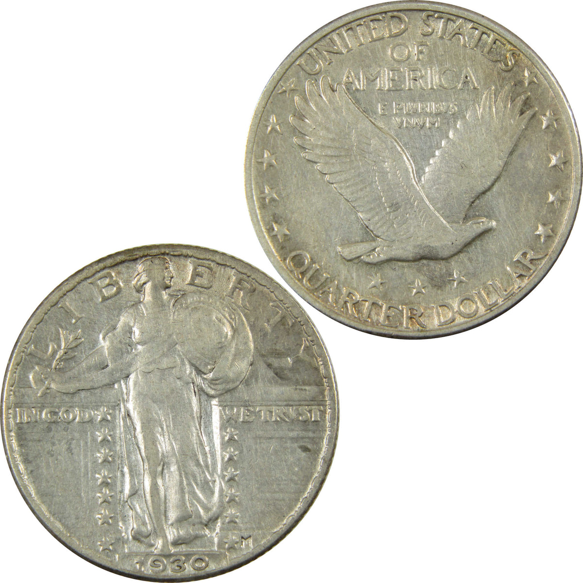 1930 Standing Liberty Silver Quarter XF EF Extremely Fine SKU:CP1775