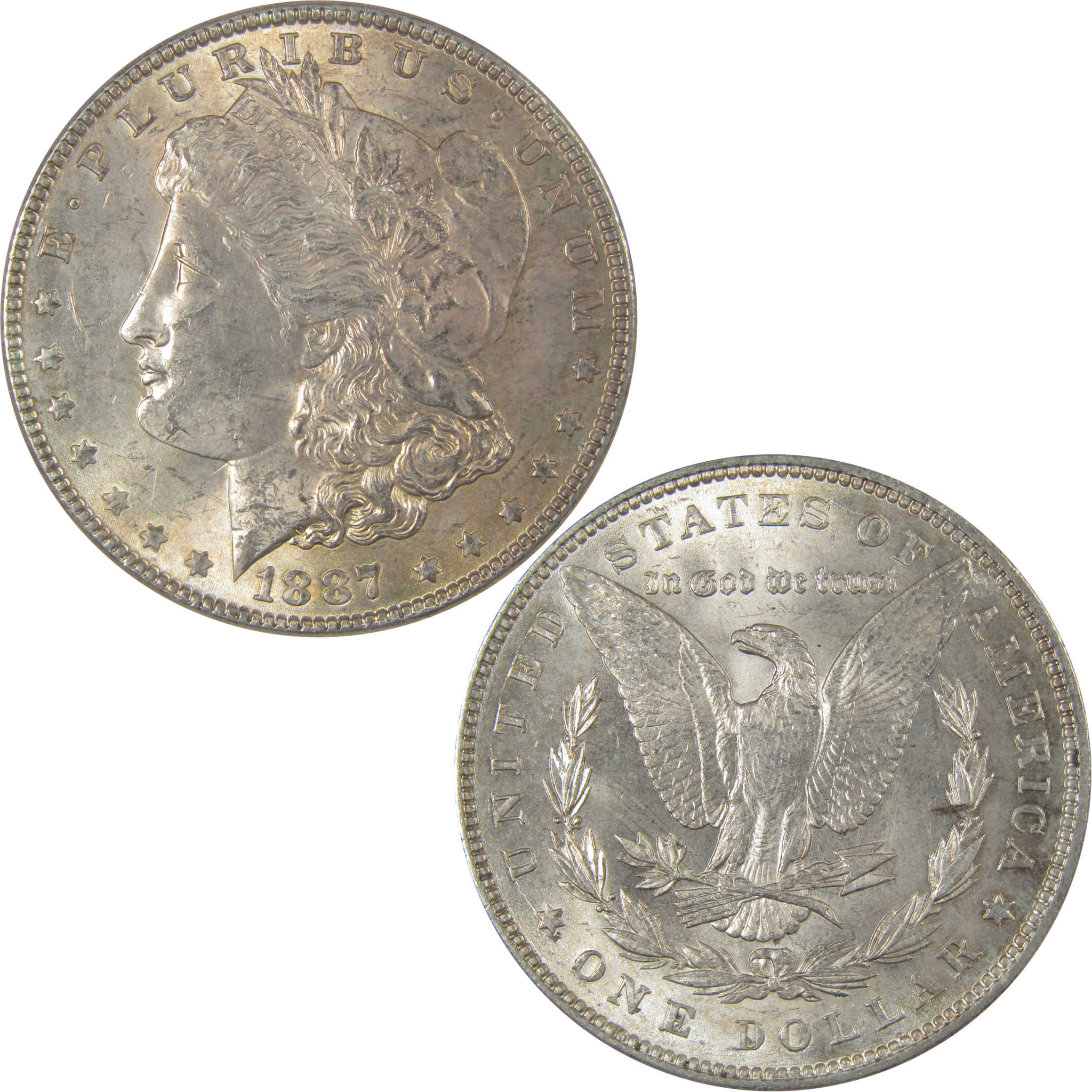 1887 Morgan Dollar Uncirculated Silver $1 Coin SKU:CPC1027 - Morgan coin - Morgan silver dollar - Morgan silver dollar for sale - Profile Coins &amp; Collectibles