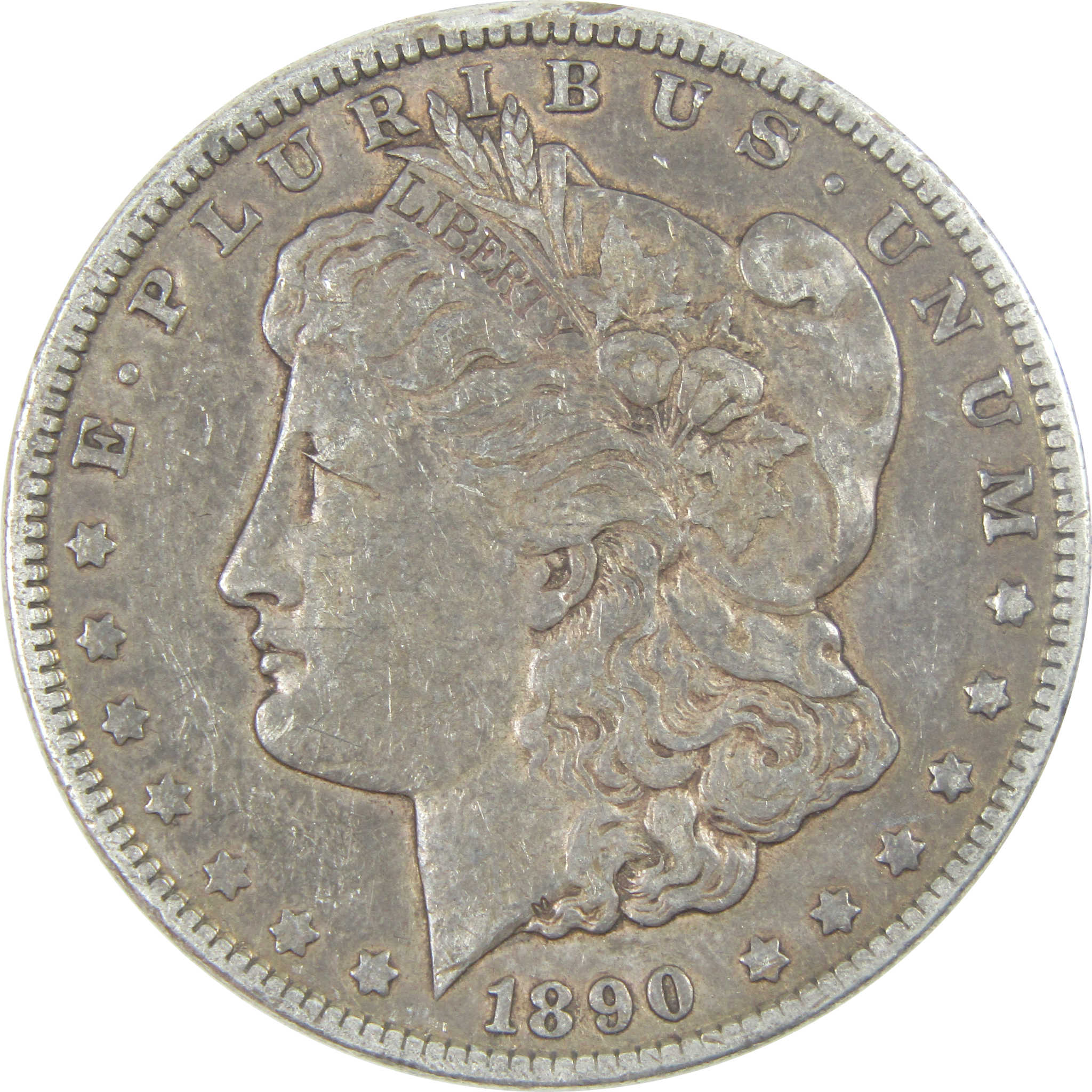 1890 CC Morgan Dollar F Fine Silver $1 Coin SKU:I16581 - Morgan coin - Morgan silver dollar - Morgan silver dollar for sale - Profile Coins &amp; Collectibles