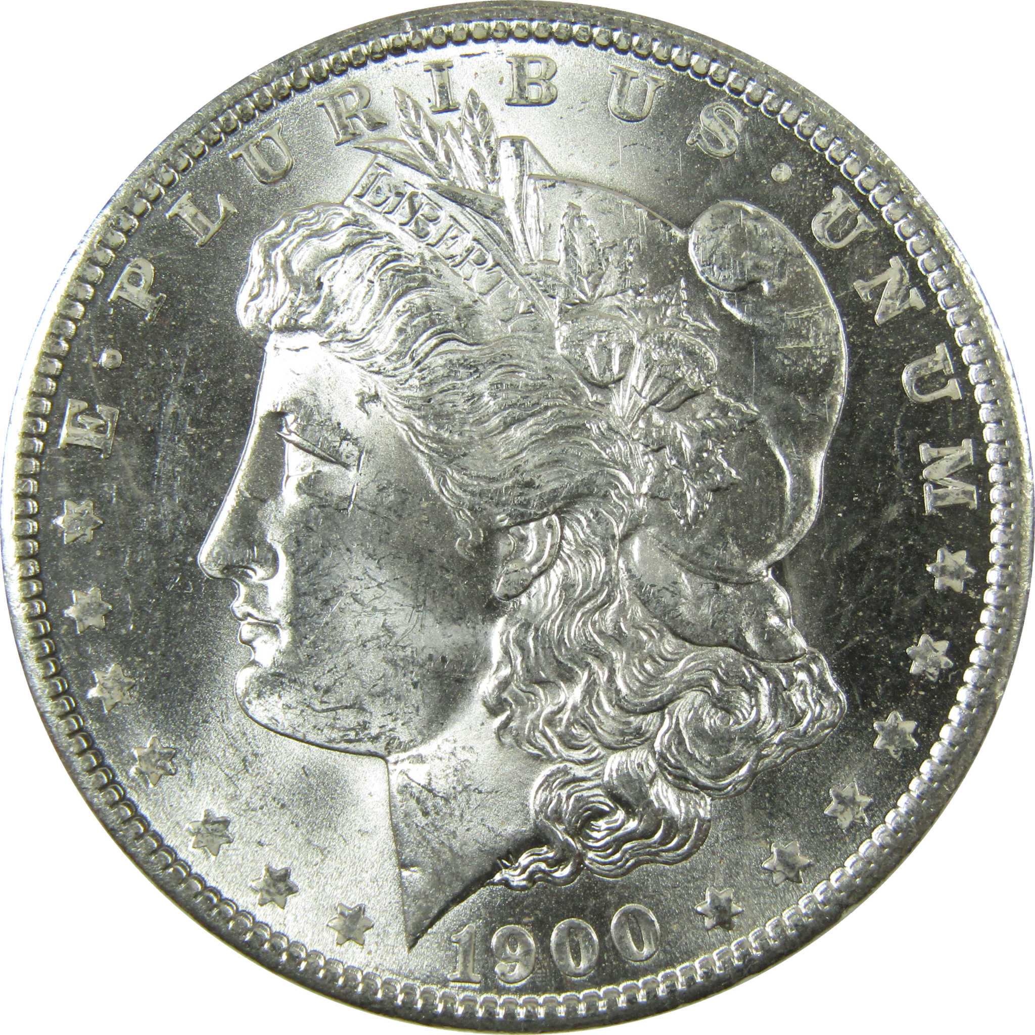 1900 O Morgan Silver Dollar Uncirculated Mint State $1 Coin SKU:I28367