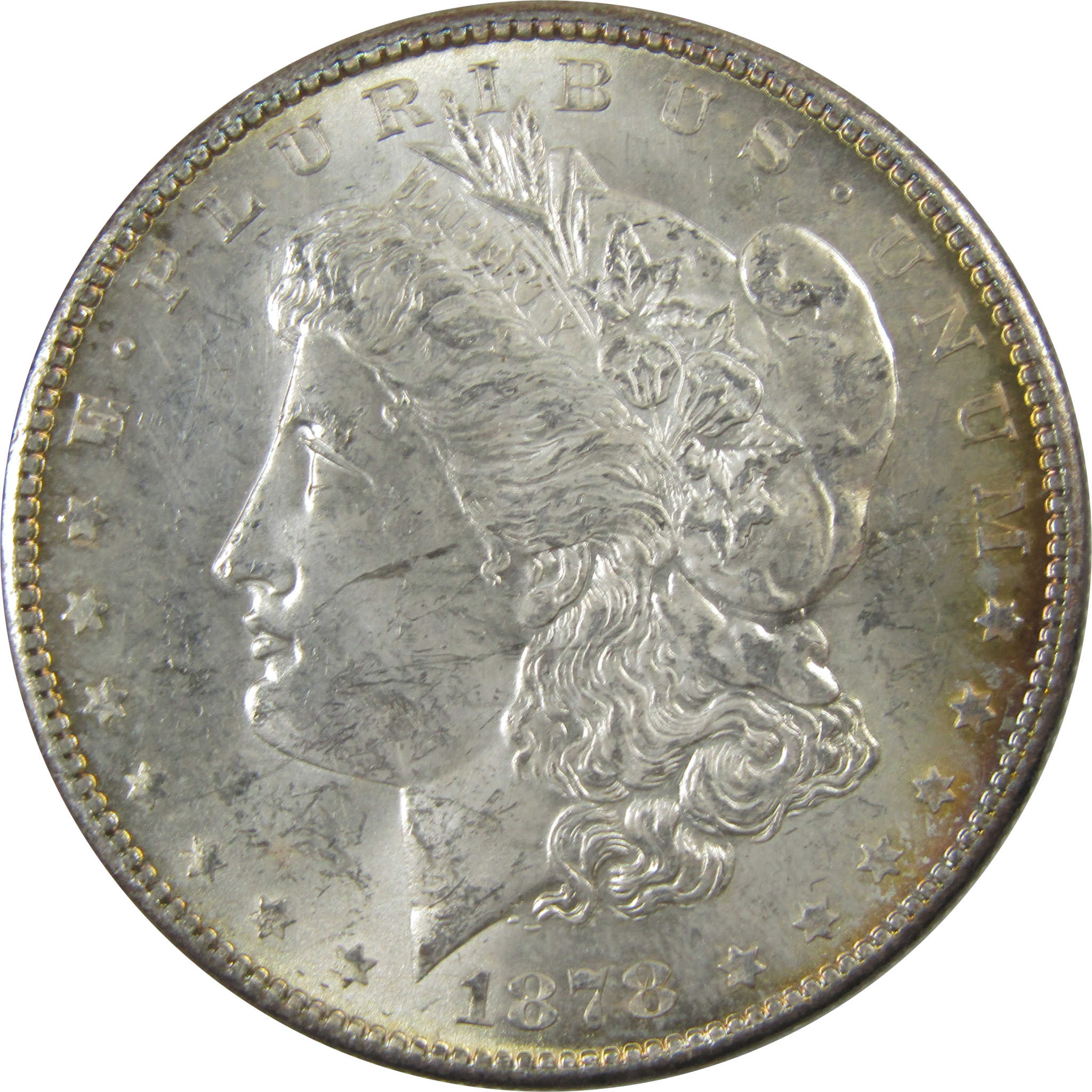 1878 S Morgan Dollar Uncirculated Details Silver $1 Coin SKU:I24652 - Morgan coin - Morgan silver dollar - Morgan silver dollar for sale - Profile Coins &amp; Collectibles